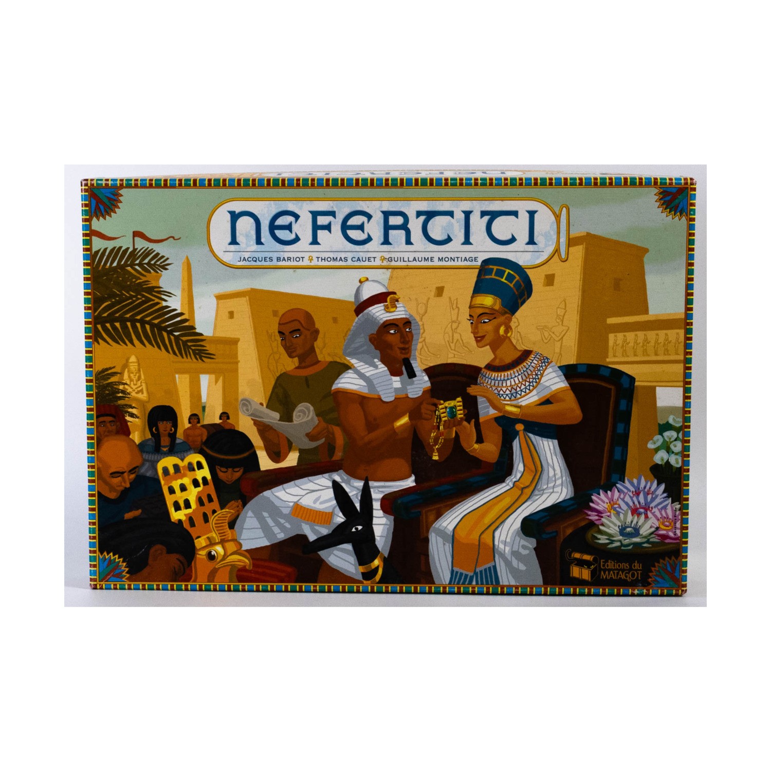 Matagot Boardgame Nefertiti (Dutch Ed) Box VG+/NM