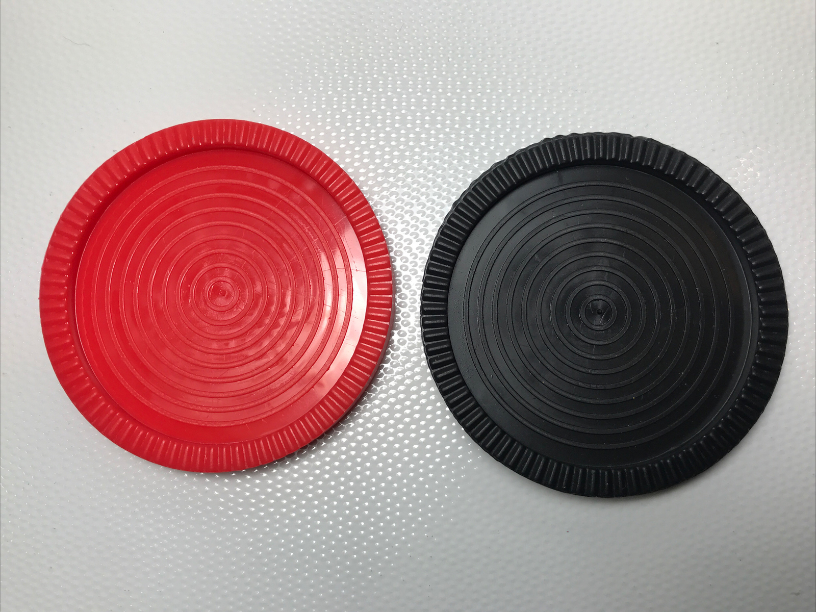1 Red 1 Black Large Jumbo 3″ Rug Checker Game Replacement Pieces, More Available