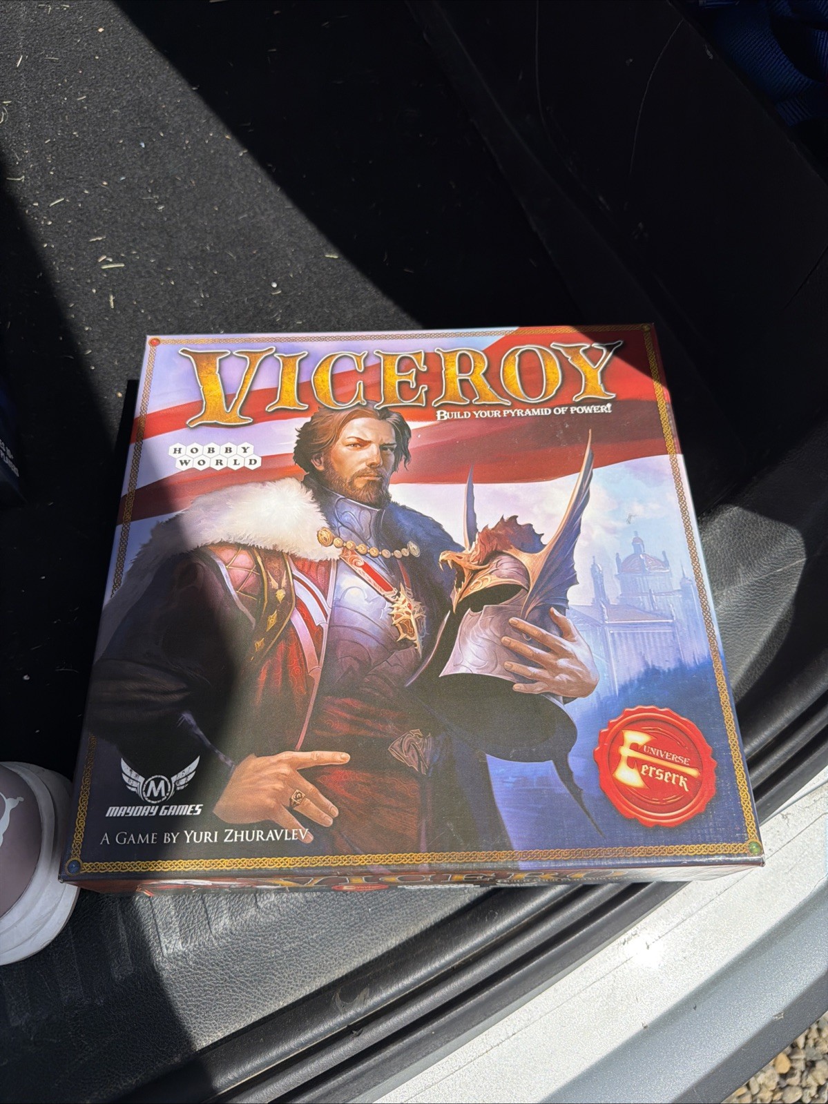 Viceroy – Build Your Pyramid of Power Mayday Games Hobby World USED Board Game