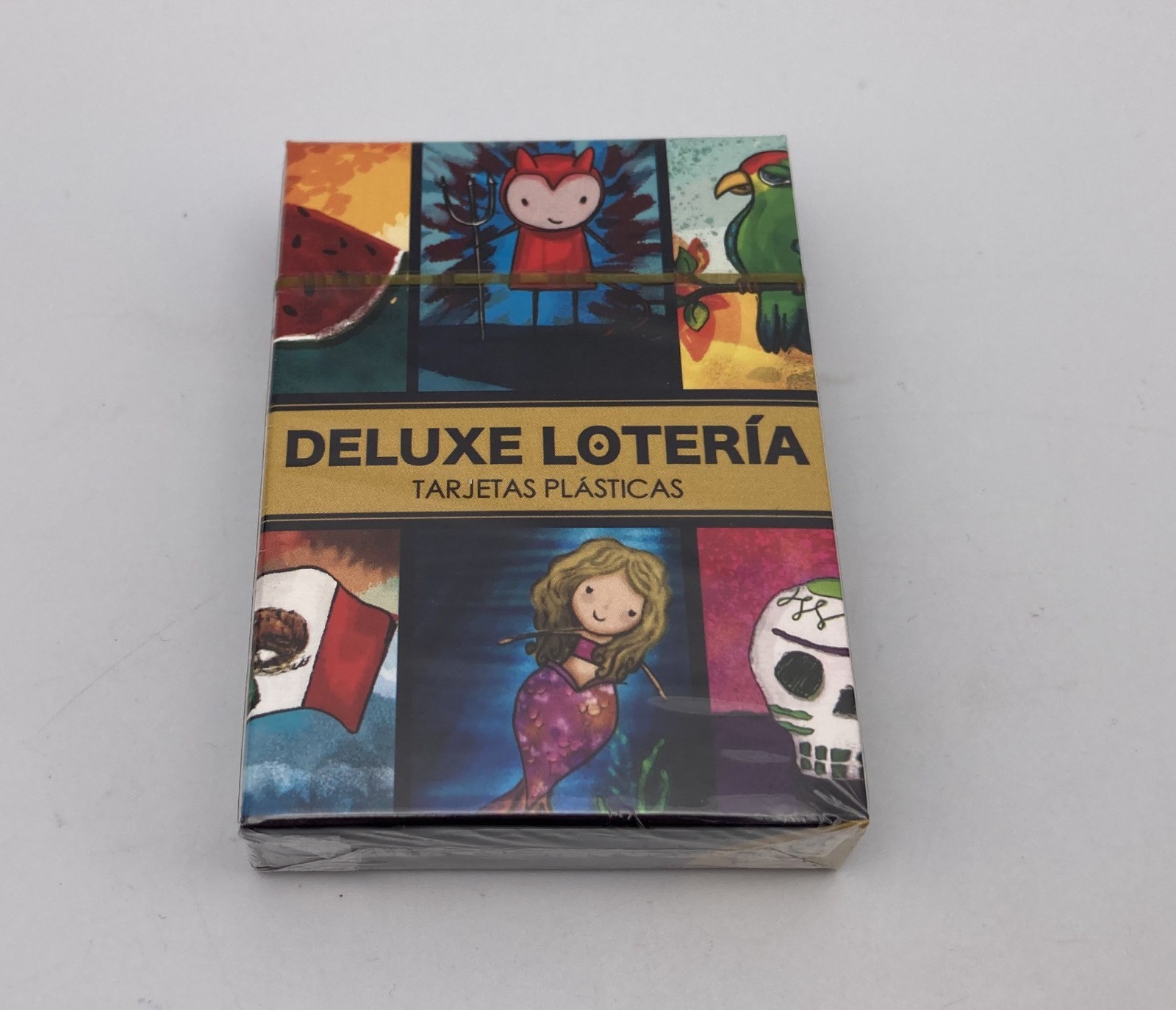Deluxe Loteria & Serpientes Y Escaleras (Snakes & Ladders) Game 54 PLASTIC CARD