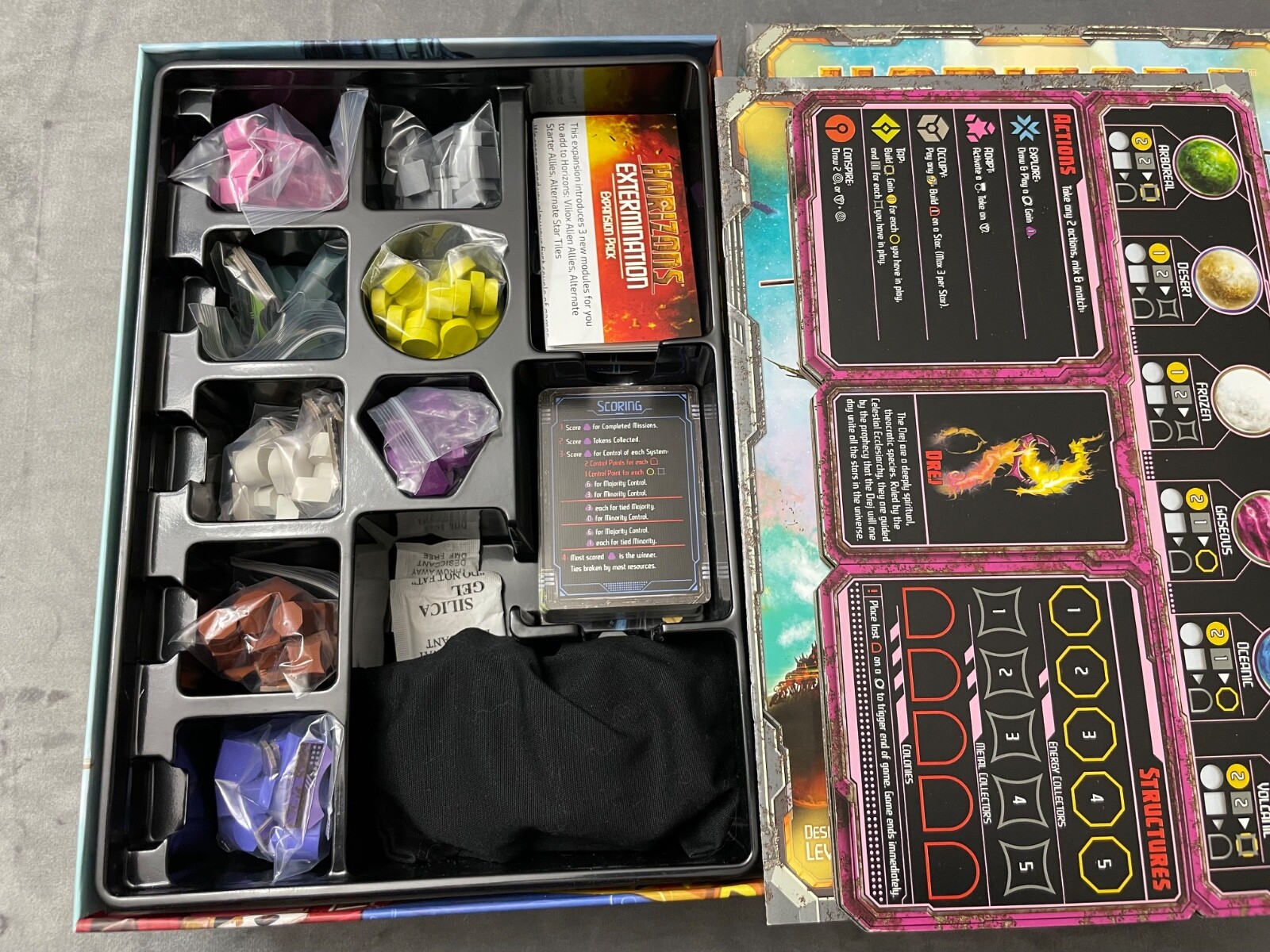Horizons Board Game with Extermination Expansions – Daily Magic Games