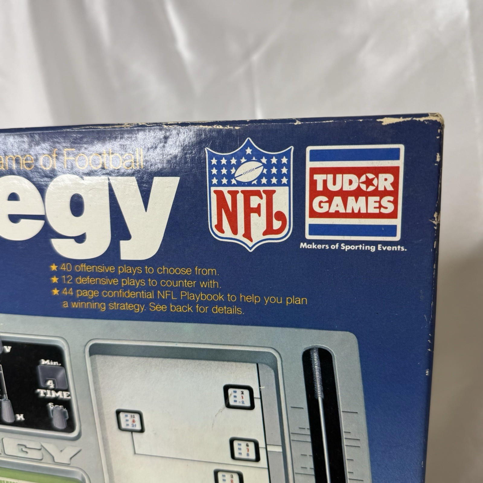 Vintage NFL Strategy Football by Tudor Games 1979/80 with original box PREOWNED