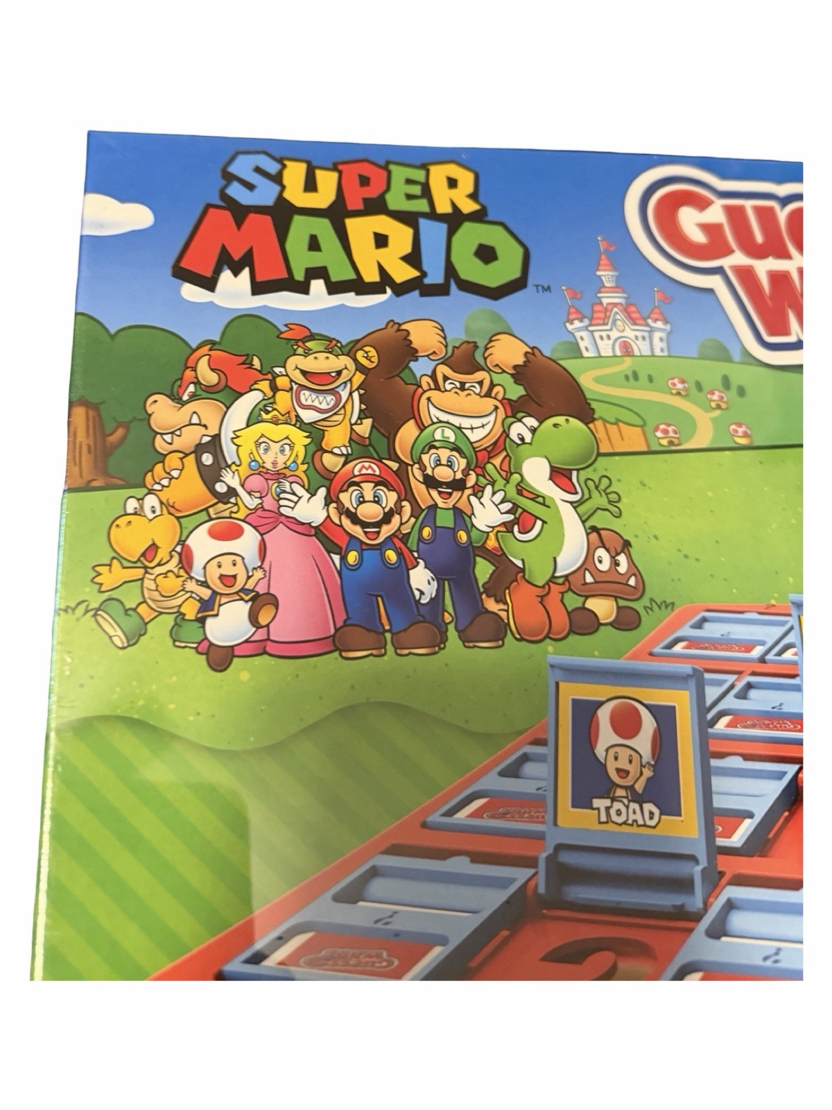 Guess Who? Super Mario Edition Fun Family Board Game Nintendo Yoshi NEW READ