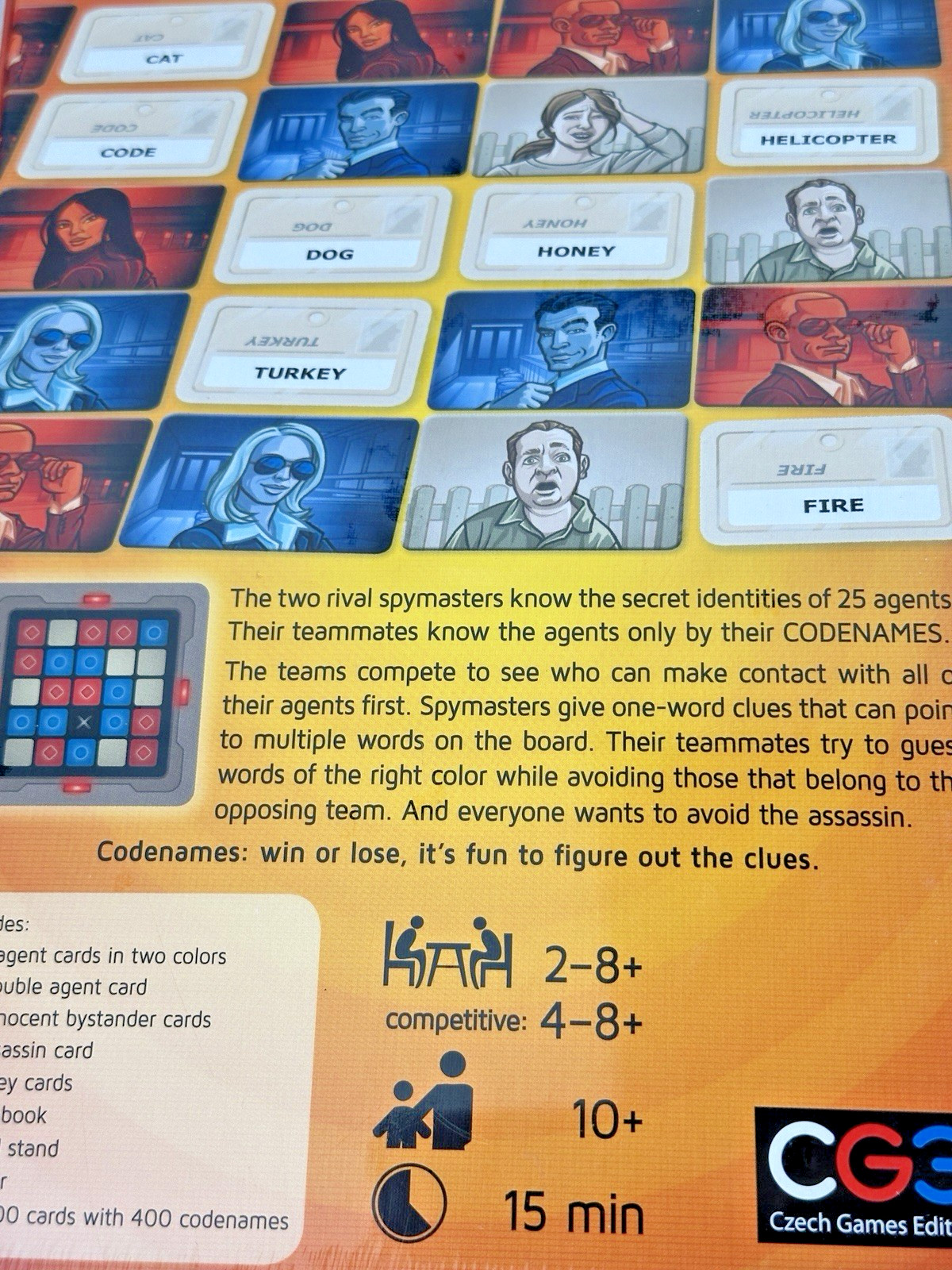 Codenames Party Spy Game Czech Games Edition Vlaada Chvatil NEW SEALED