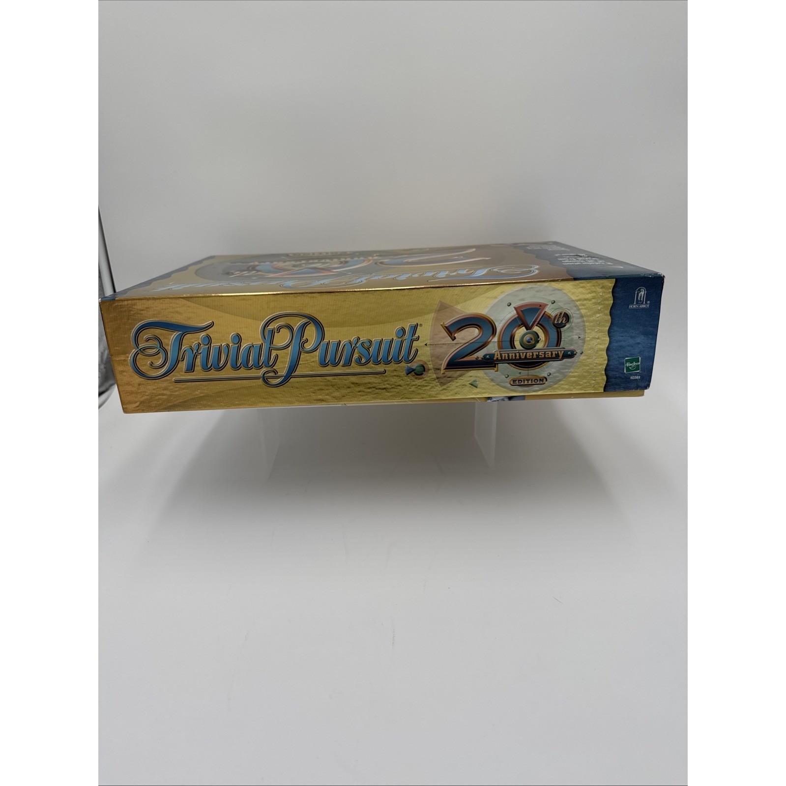 Trivial Pursuit 20th Anniversary Edition 2002 Board Game w Instructions