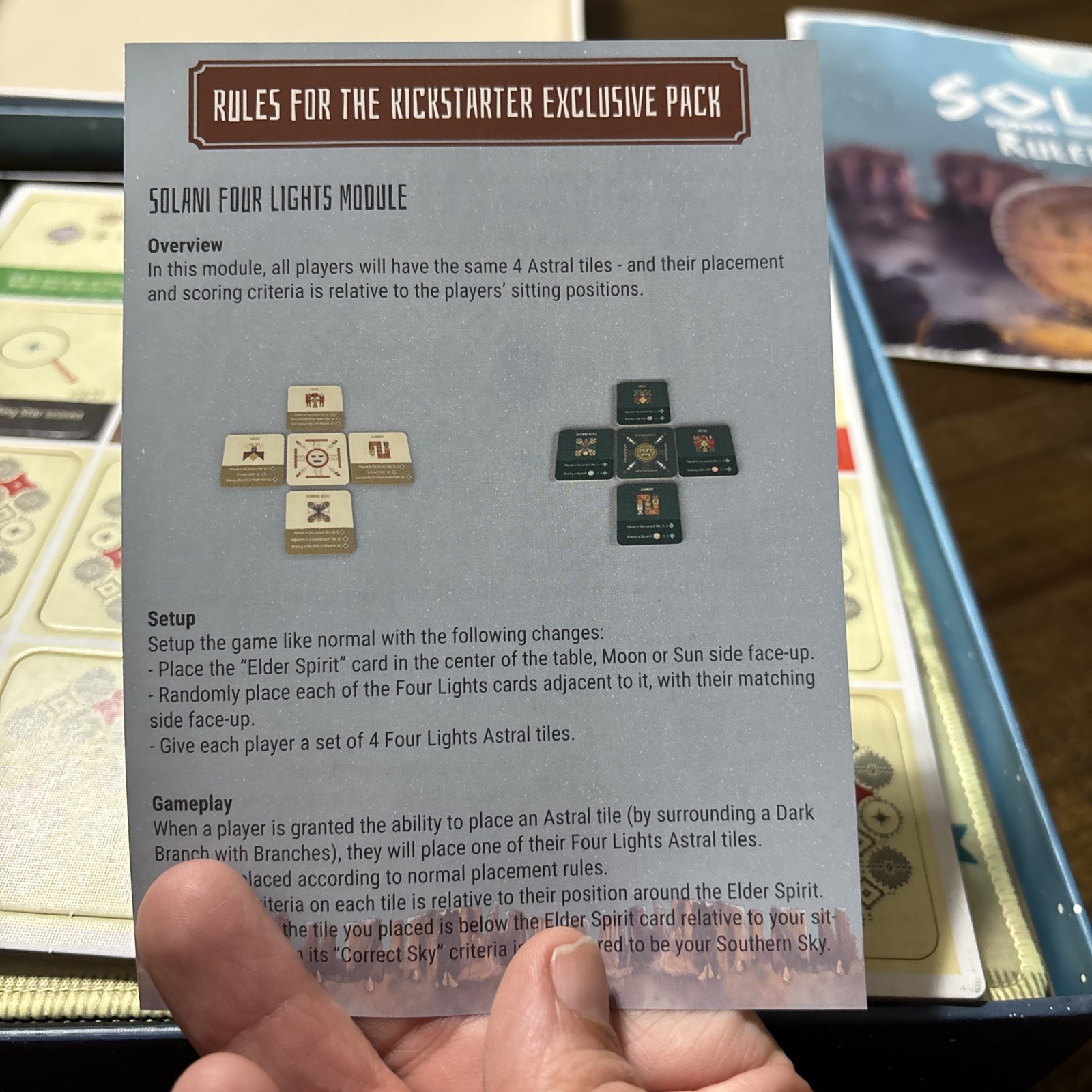 Final Frontier Boardgame Solani Box SW (New) Kickstarter Edition