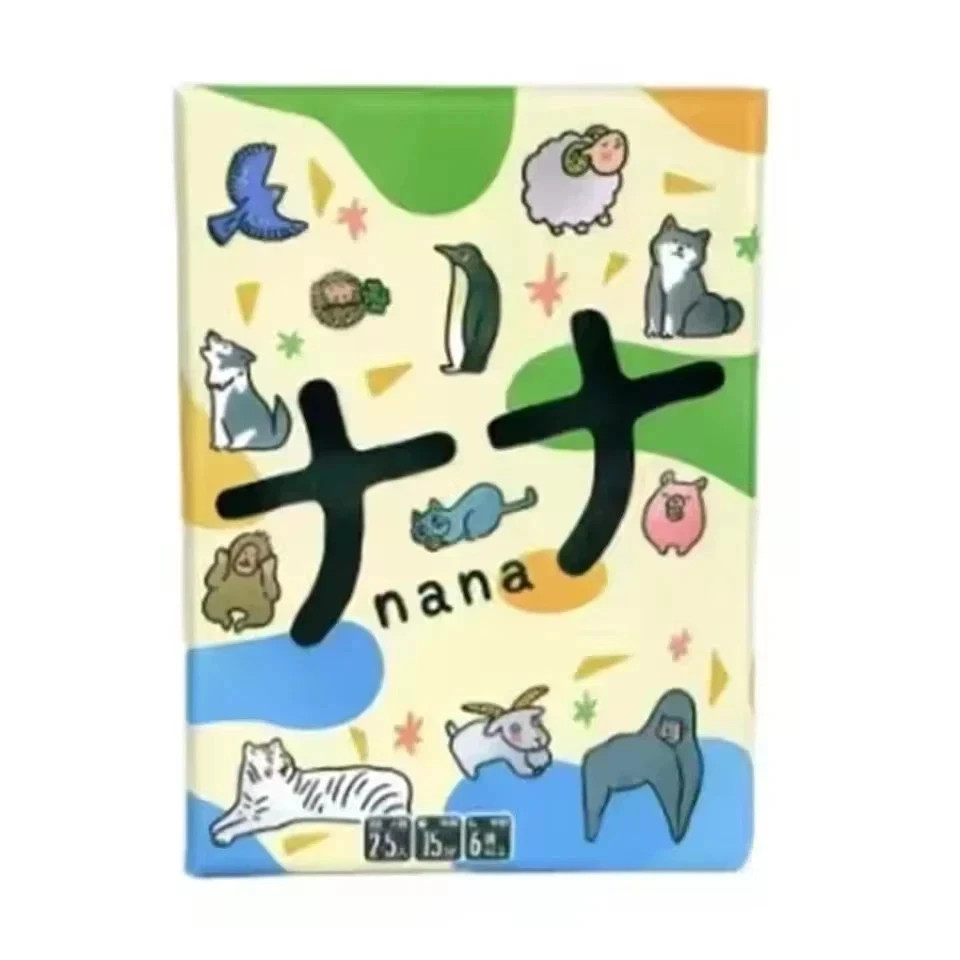 Mob+ Nana Card Game 3rd Edition 2-5 Players Family Strategy Board Game English