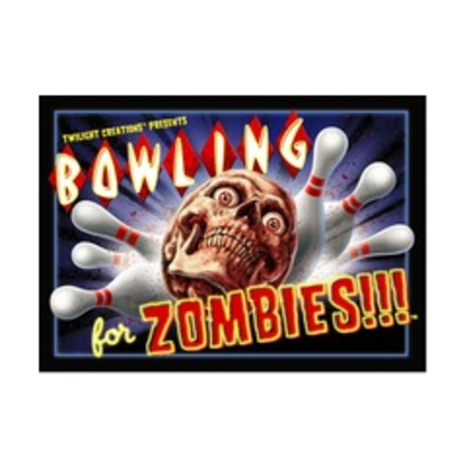 Twilight Creations Boardgame Bowling for Zombies!!! Box VG+/EX