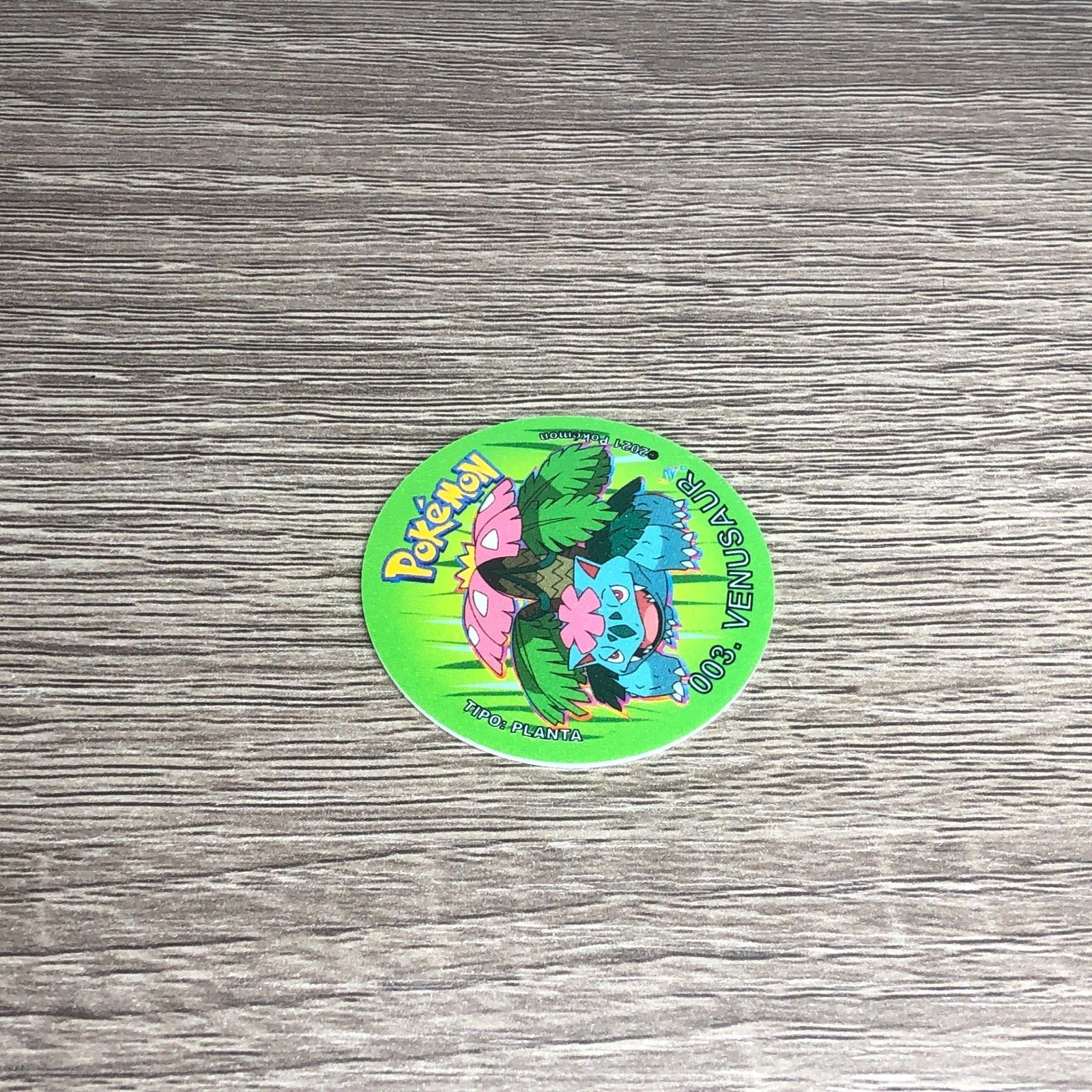 Pokemon Pogs Venusaur Tazos Sabritas Taps Mexico Nintendo Tazo 2021 Collectable