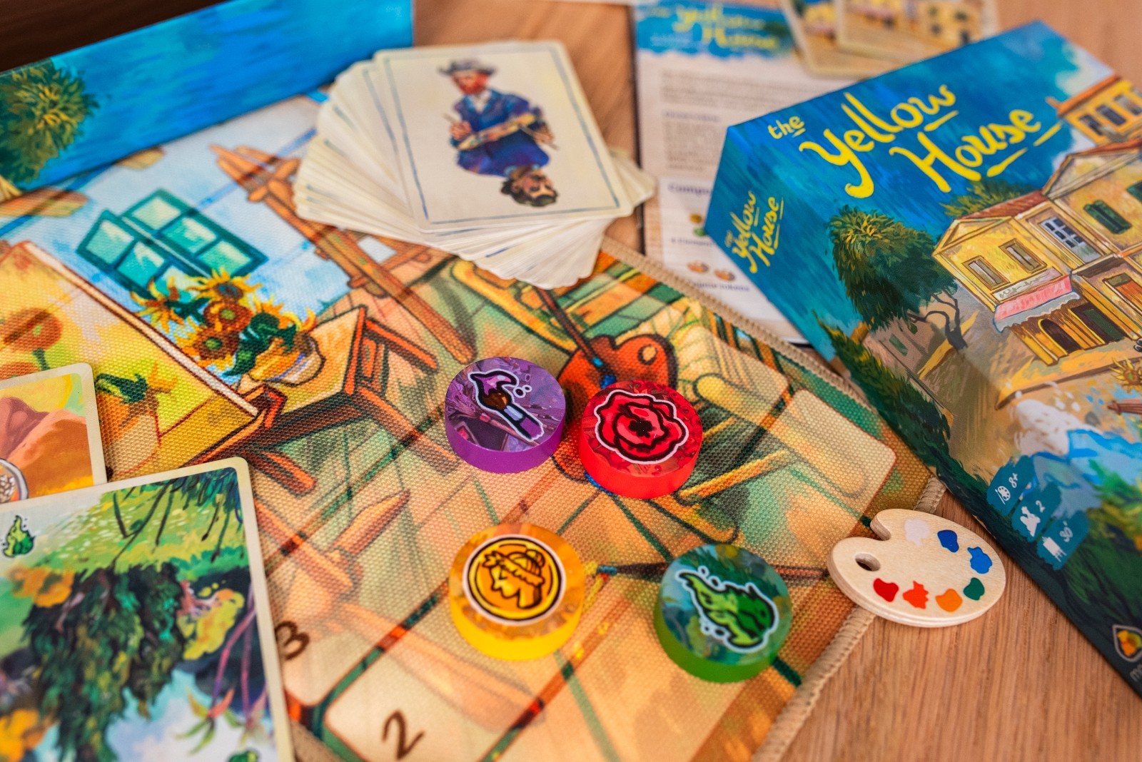 Yellow House Board Game .. 25th Century Games