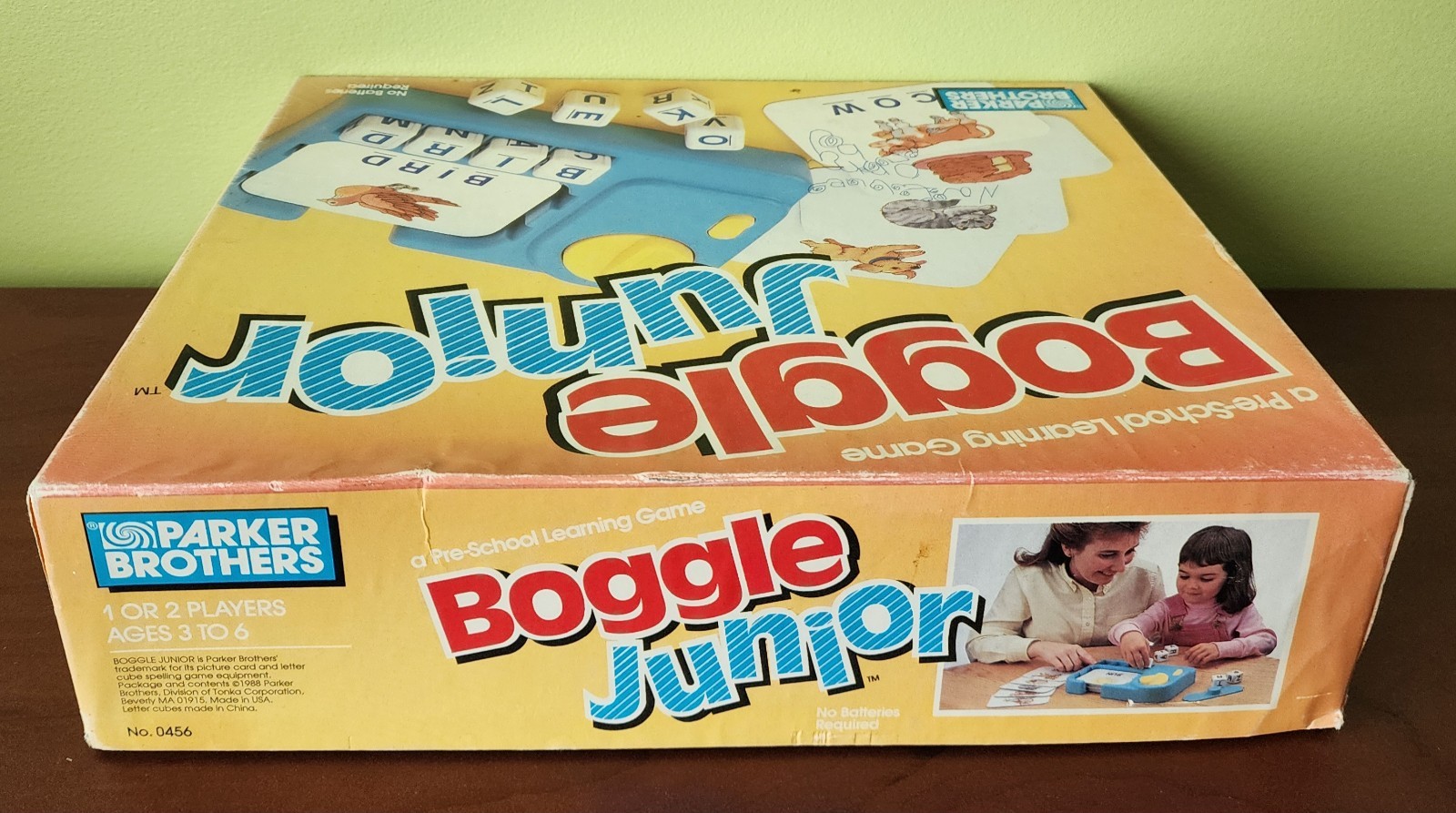 Vintage 1988 Boggle Jr Board Game Parker Brothers 100% Complete 📸SEE PICS📸