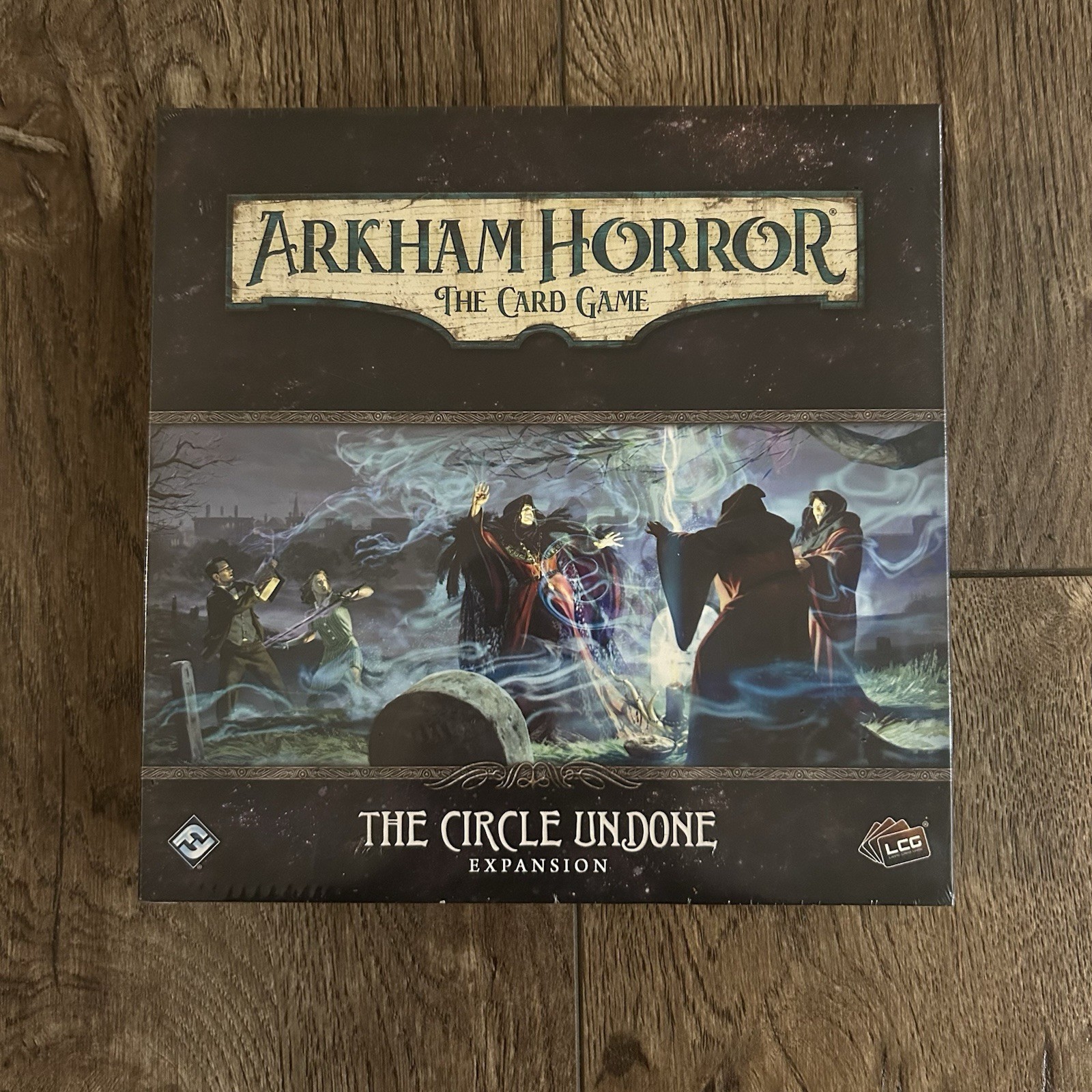 Arkham Horror LCG – The Circle Undone Old Format Expansion + 6 Mythos (BNIS)