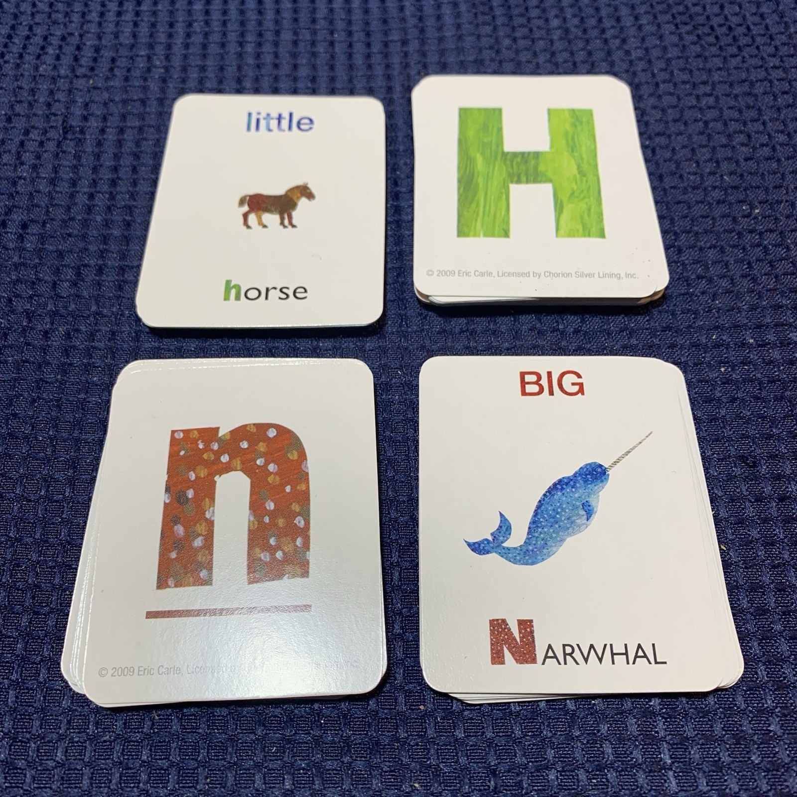 Eric Carle’s ABC Game Tin Complete Teacher PreSchool Upper & Lower Case Letters