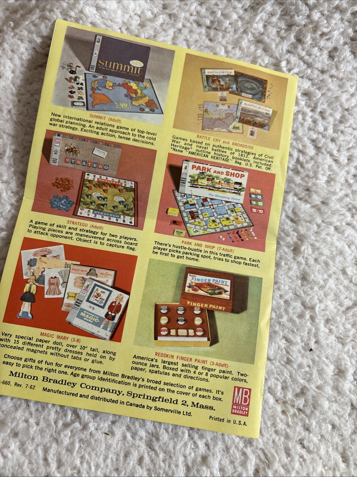 1962 Milton Bradley Password Game #4260 Complete Made In USA Vintage