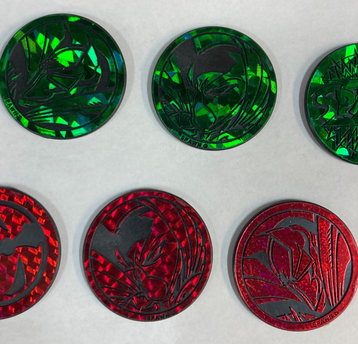 Lot of 13 SPAWN Kini Slammers Authentic The World POG Federation Todd McFarlane
