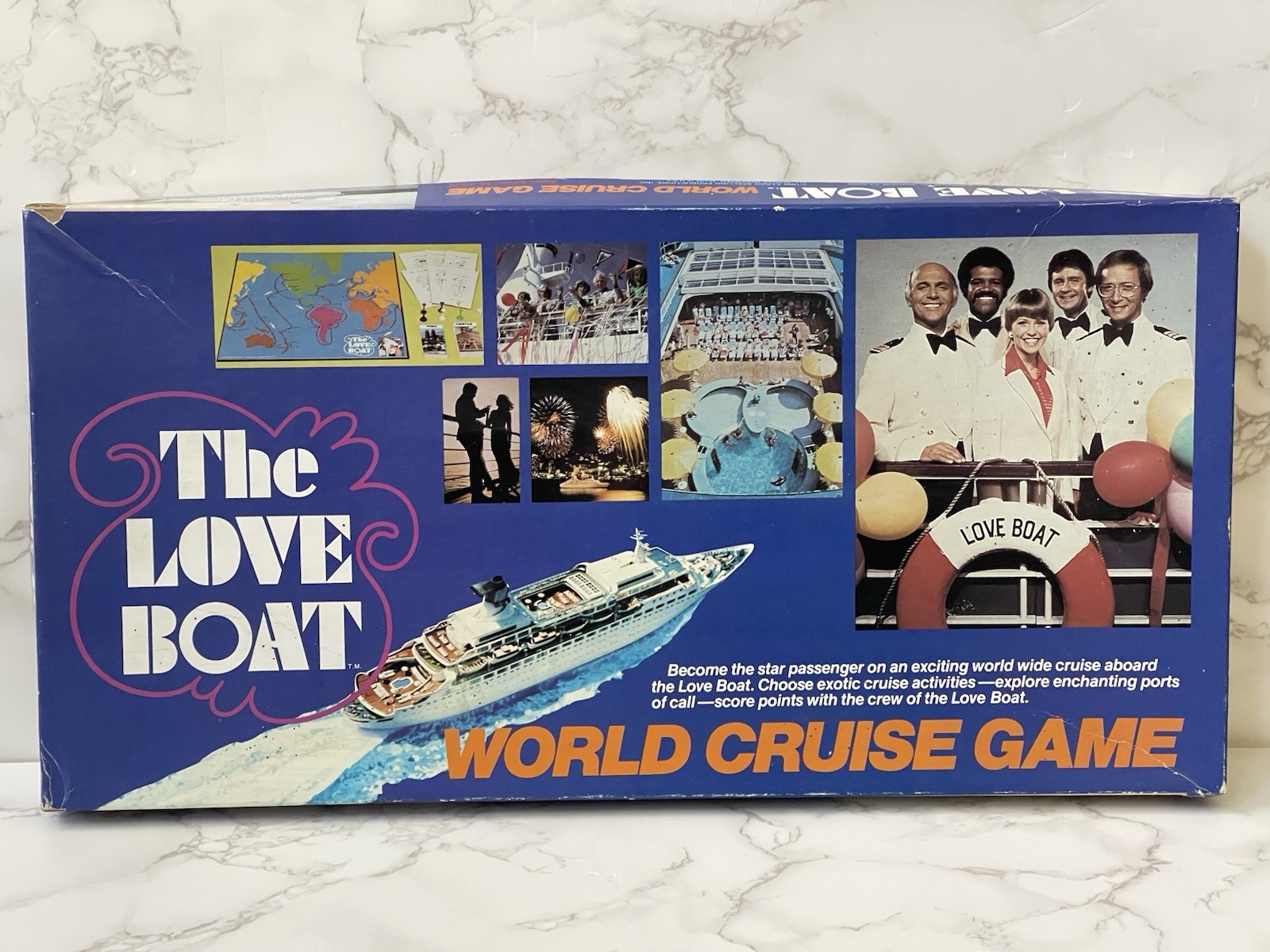VTG 1980 The Love Boat World Cruise Board Game Complete