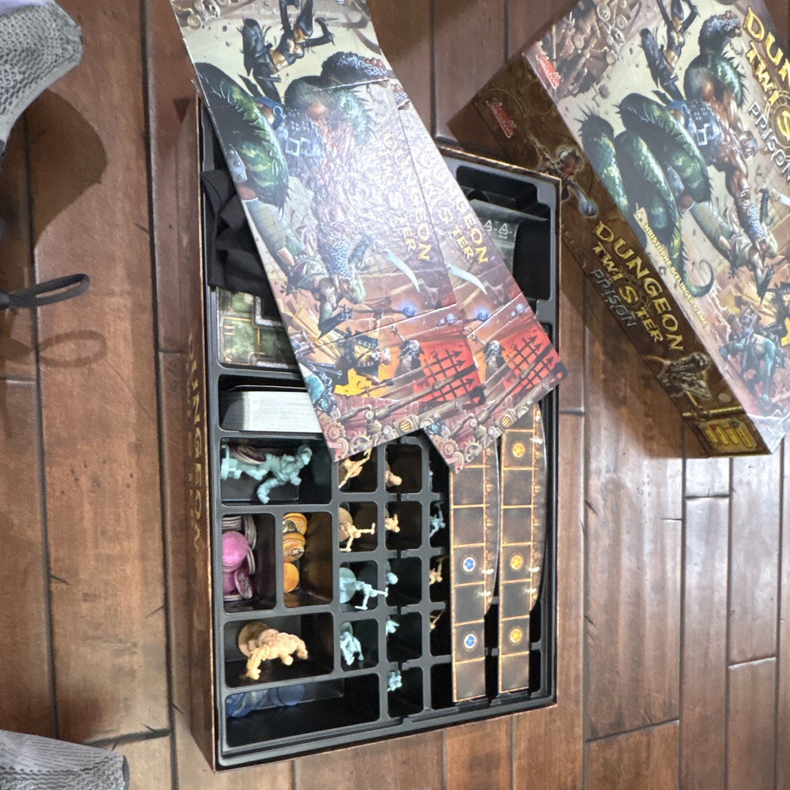 Ludically Dungeon Twister: Prison Fantasy Board Game Solo Version 1 Player 14+