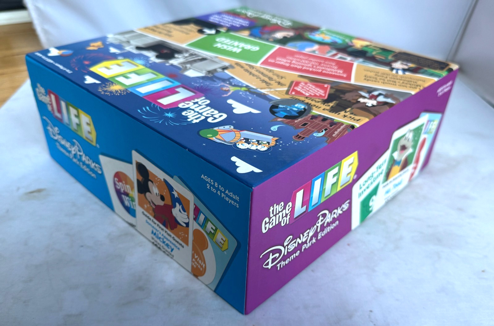 The Game of Life Disney Parks Theme Park Edition 2020 Parks COMPLETE RARE