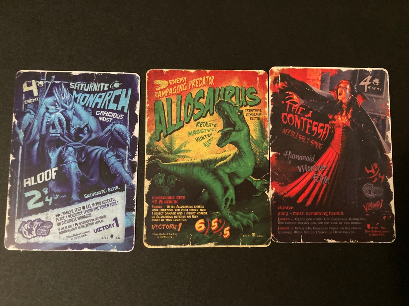 Arkham Horror Card Game 2025 Film Fatale exclusive promo cards