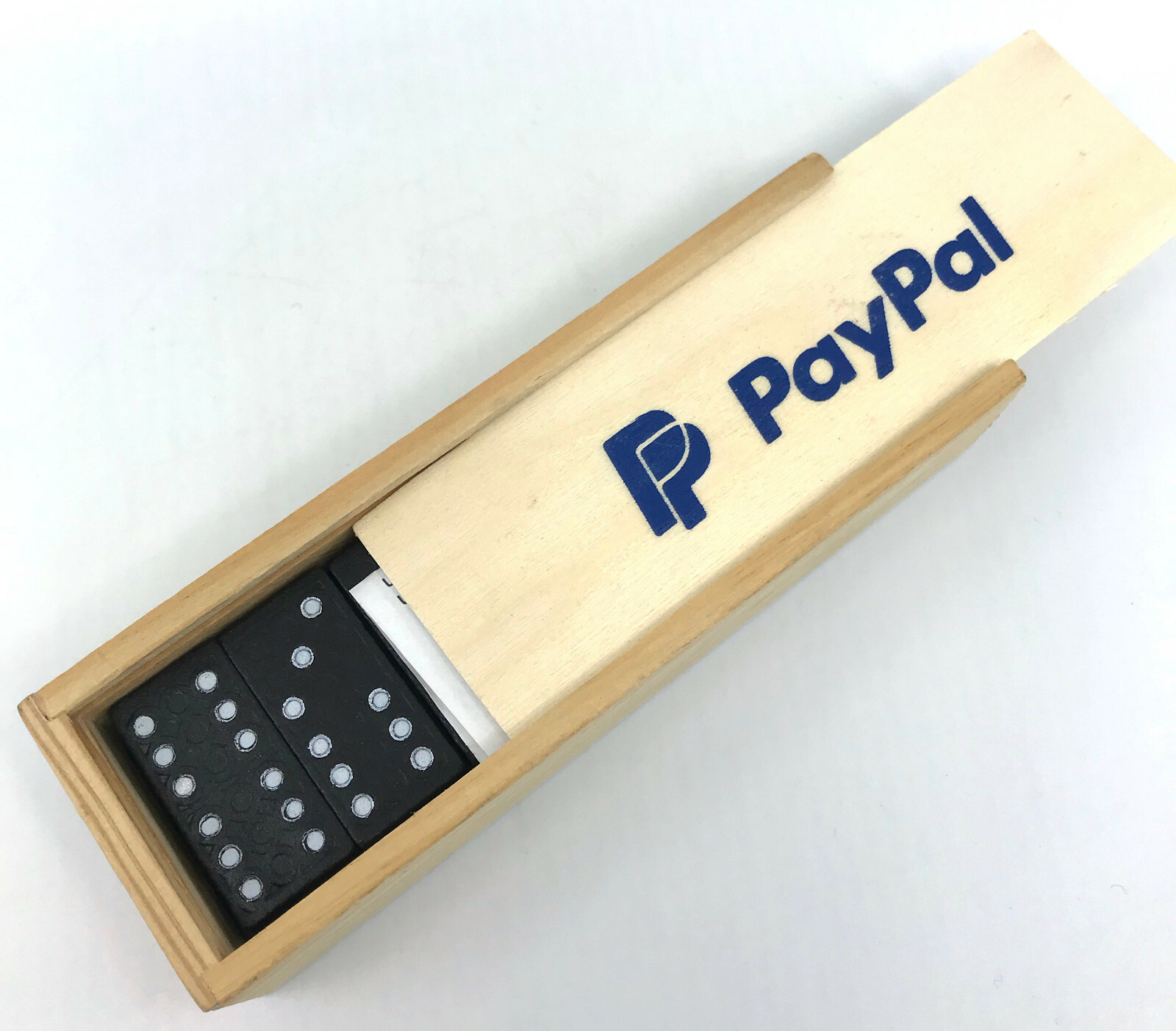 PayPal branded Swag Dominoes Game from eBay Open 2018 Double Six Boxed Rules