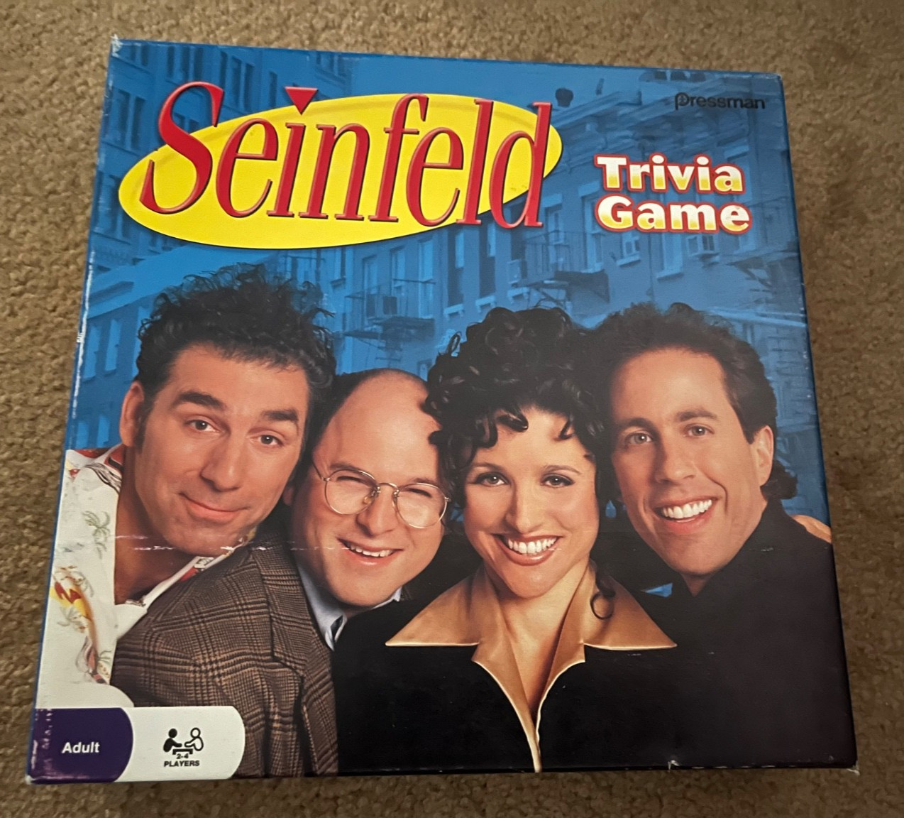 Seinfeld Trivia Board Game – Complete – Used