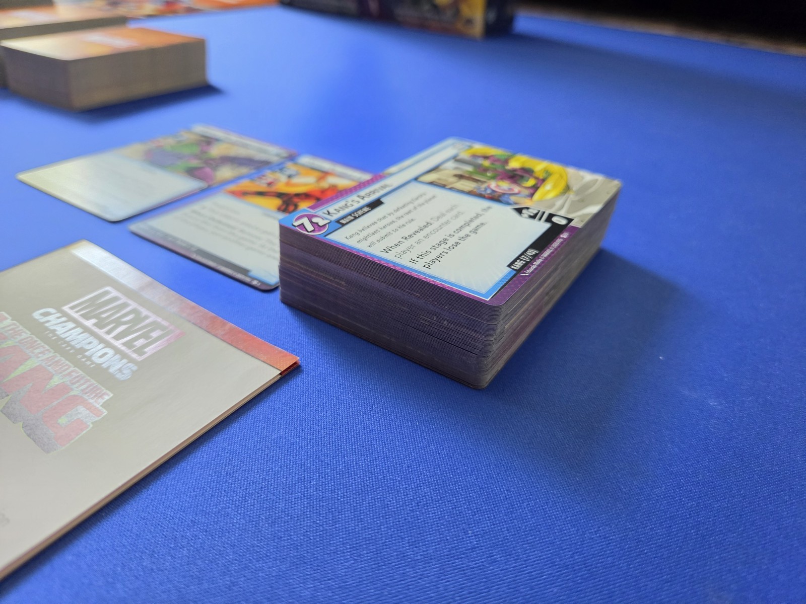 Marvel Champions The Card Game Core Set + 3 Expansions + Insert! COMPLETE