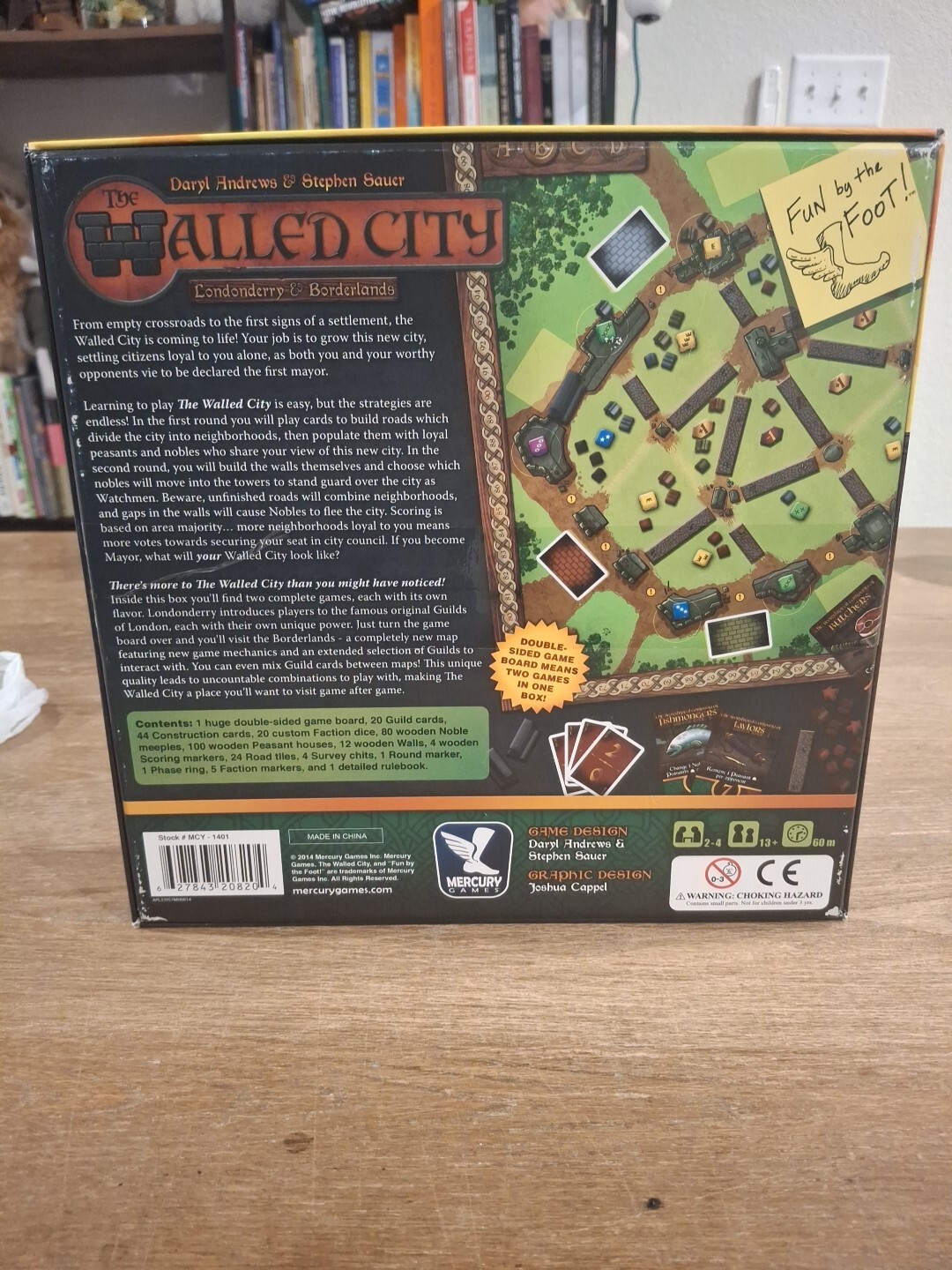 NEW In Box Mercury Games The Walled City-Londonderry & Borderlands