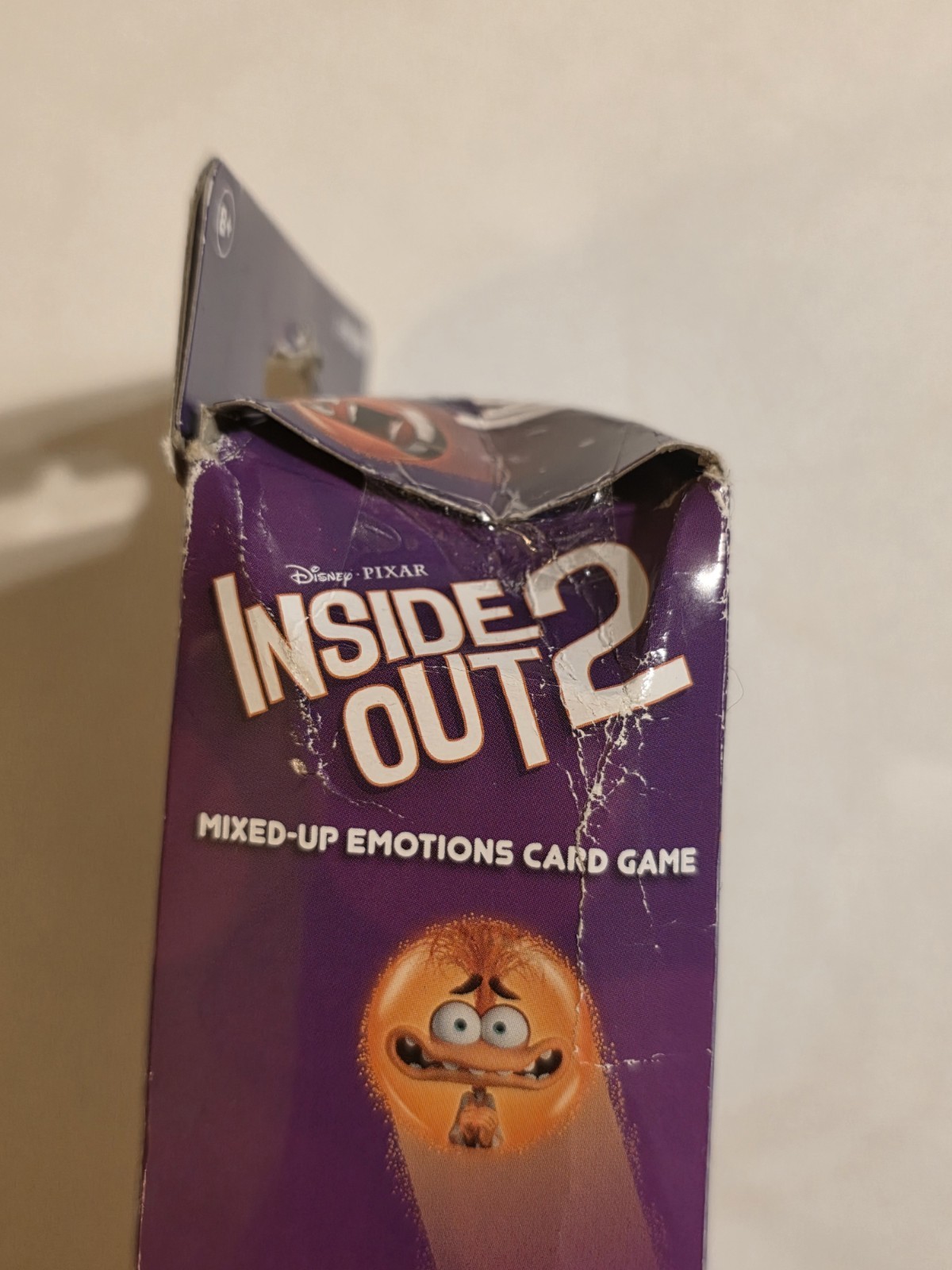 Disney Pixar Inside Out 2 Mixed-Up Emotions Card Game W/ Collectible Figure NEW
