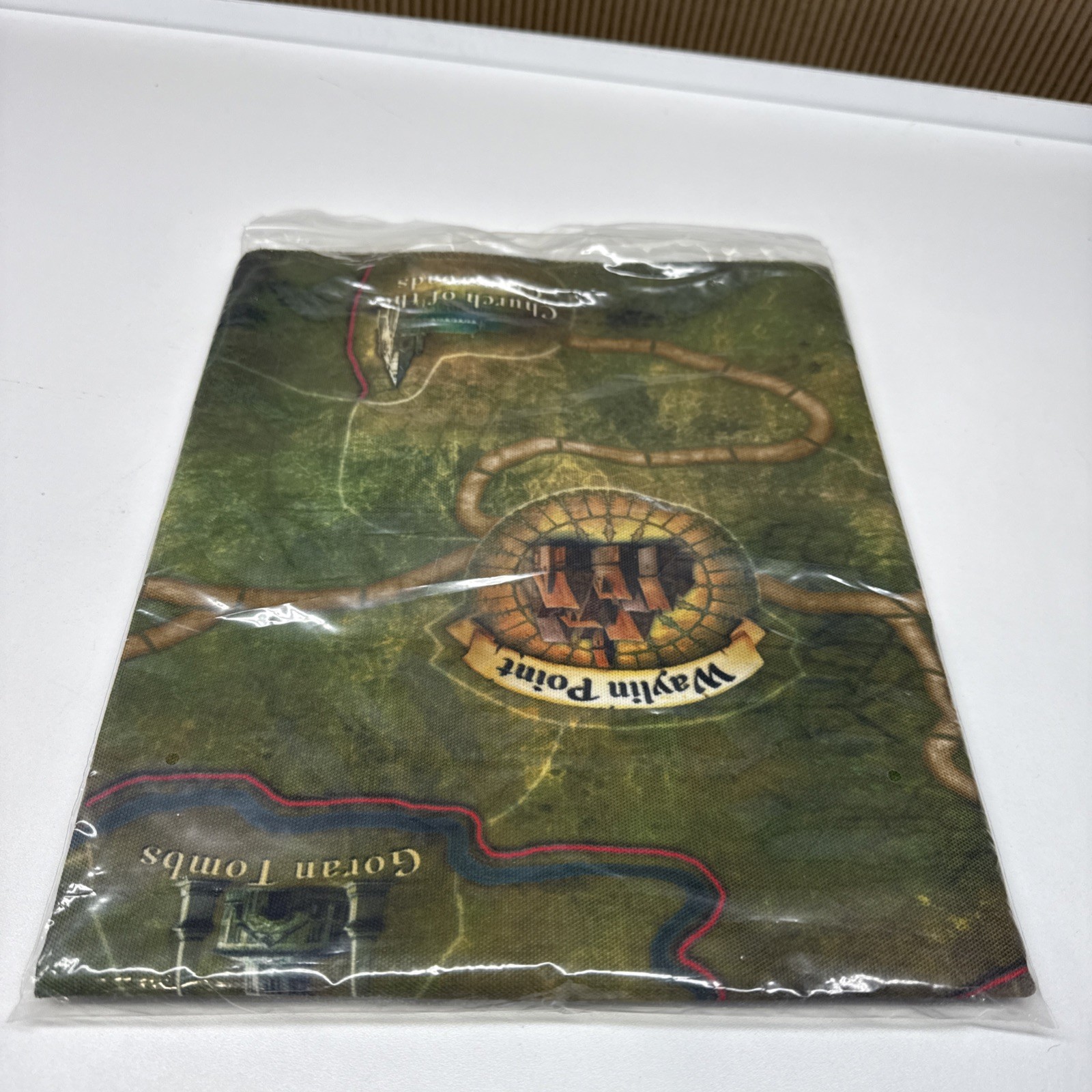 Folklore the Affliction cloth oversized world map cooperative fantasy board game