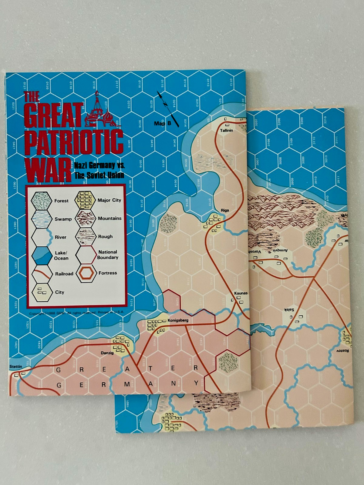 GDW : The Great Patriotic War – Nazi Germany vs. The Soviet Union 1941-45