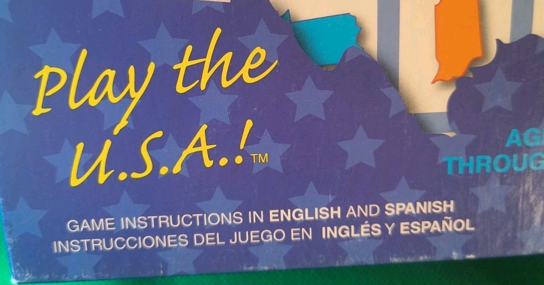 Sequence: States And Capitals Board Game COMPLETE Geography FREE SHIP Educate