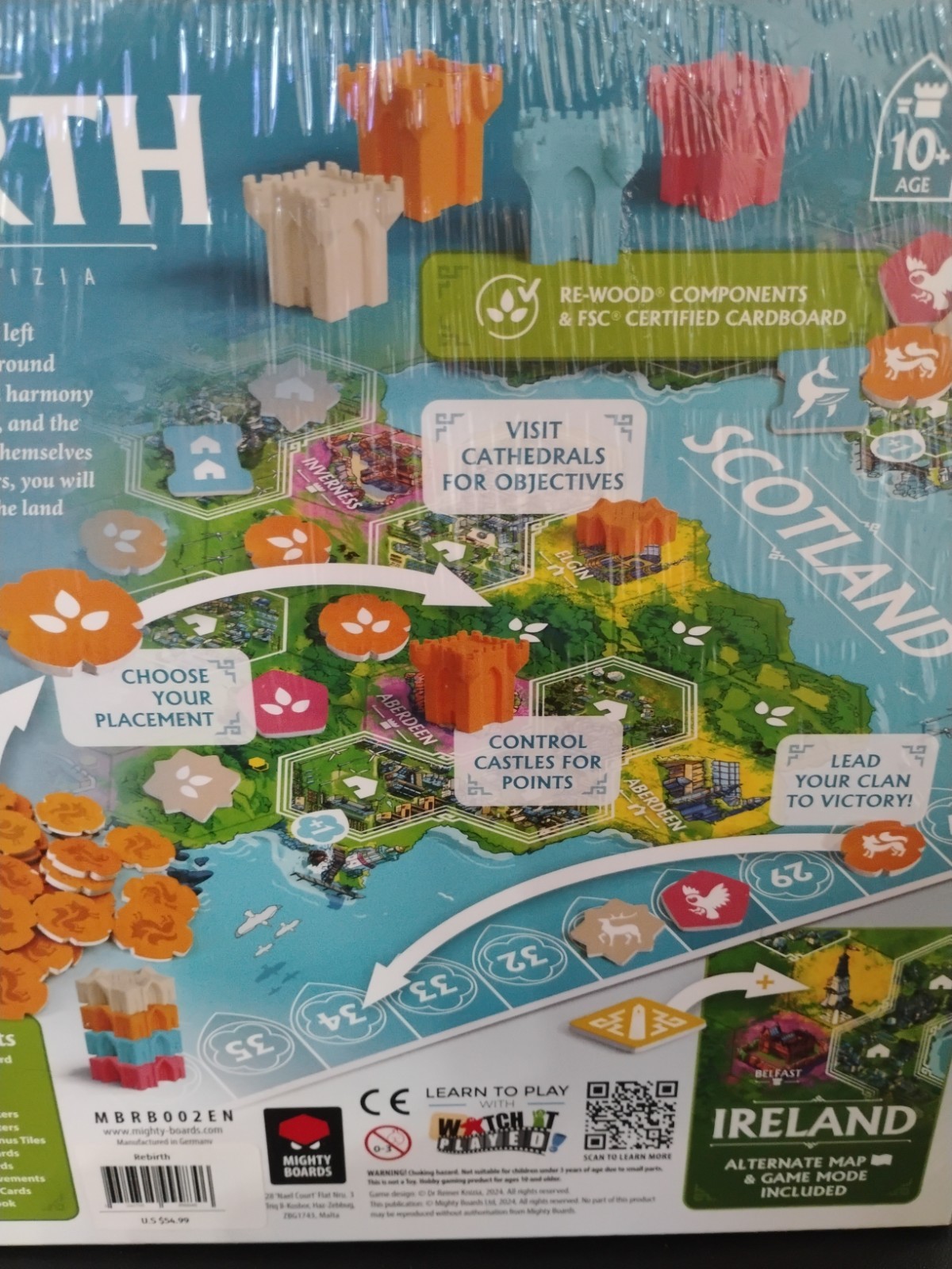 Mighty Boards -Rebirth Limited Edition Board Game (2024) – Brand New Sealed