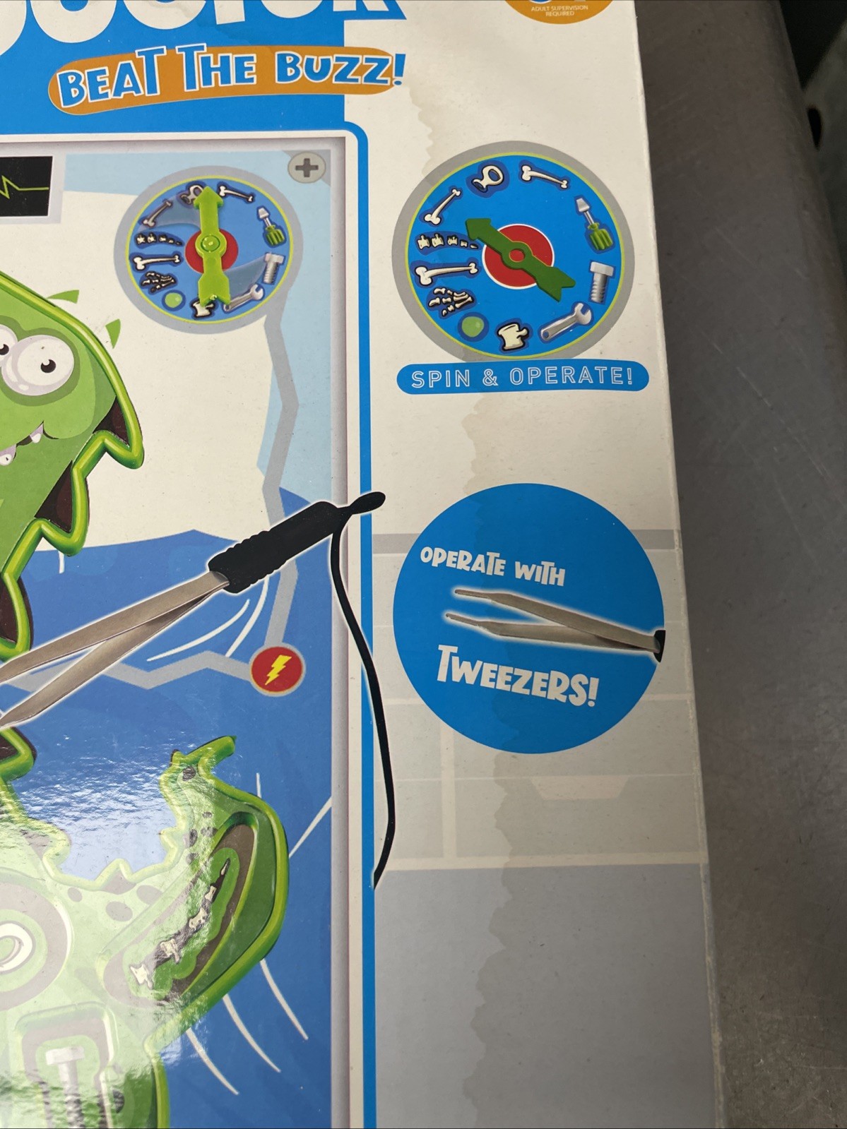 DINO DOCTOR WITH BUZZER 2 – 4 PLAYERS FUN OPERATION GAME