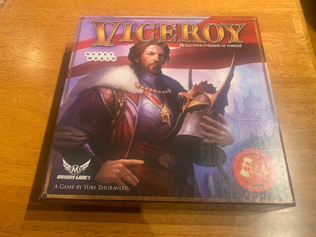 Viceroy Board Game Hobby World Mayday Games nice complete
