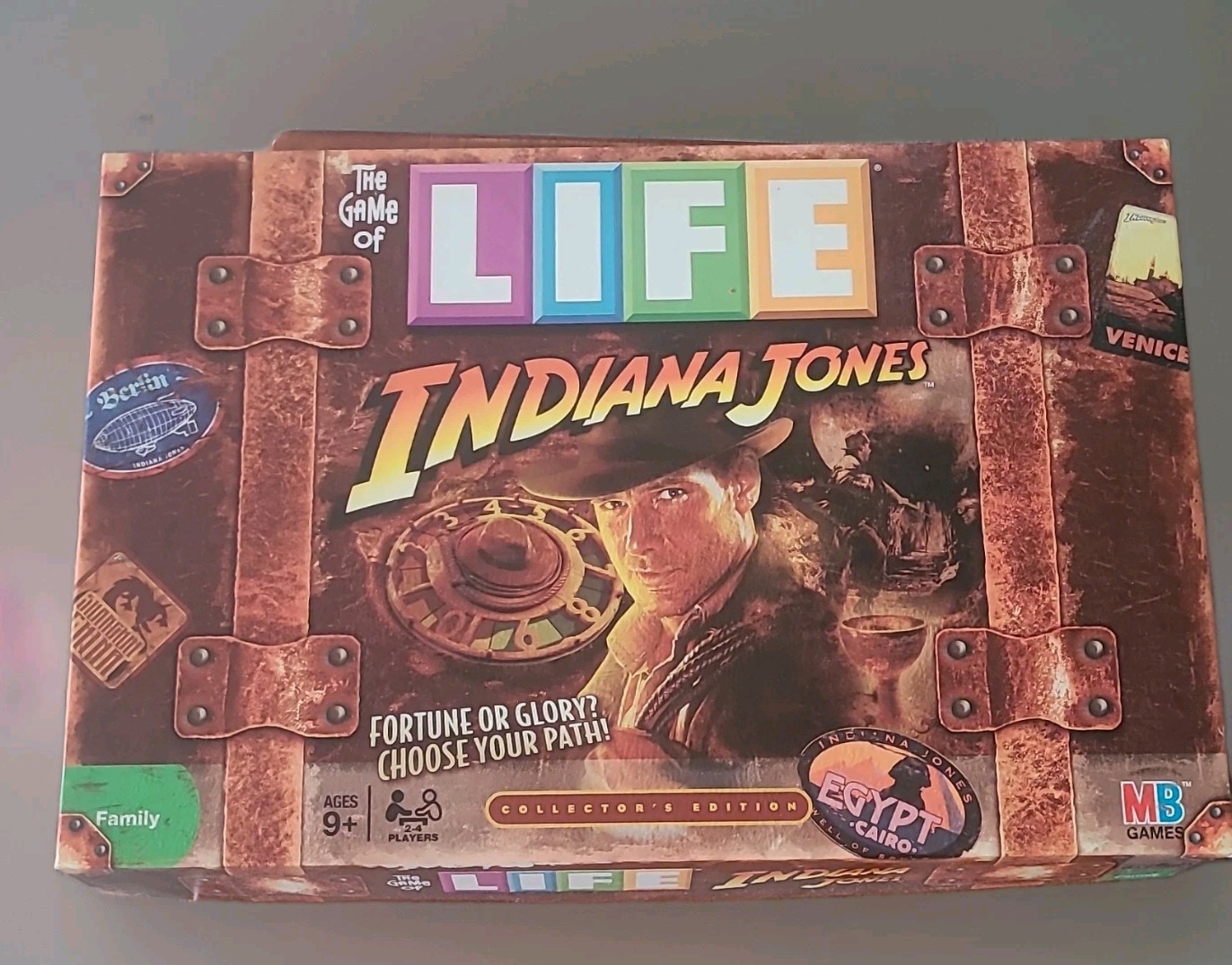 MB Games Collector’s Edition The Game of Life: Indiana Jones Board Game Complete