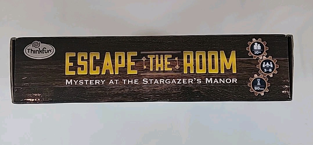 ESCAPE THE ROOM Mystery at The Stargazer’s Manor Board Game 3-8 people