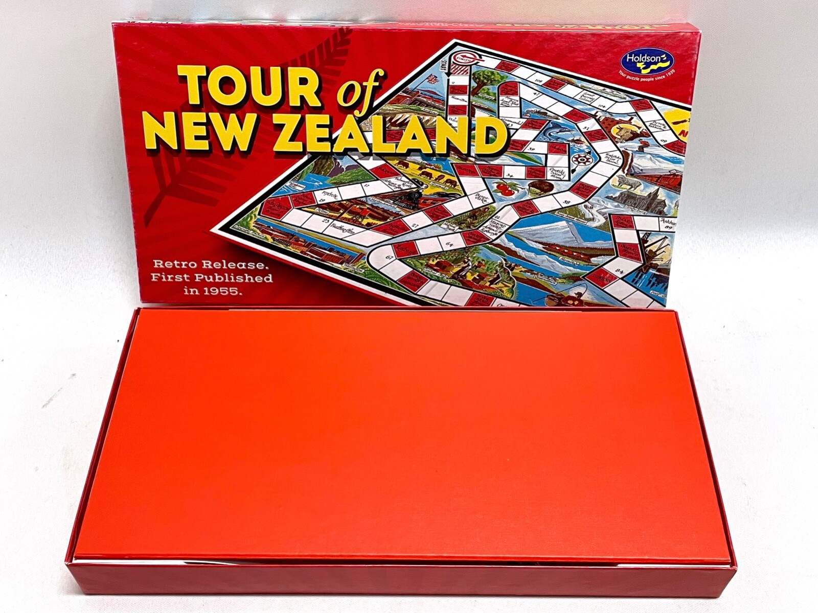Tour of New Zealand Board Game – Excellent Condition – Holdson – Made in NZ