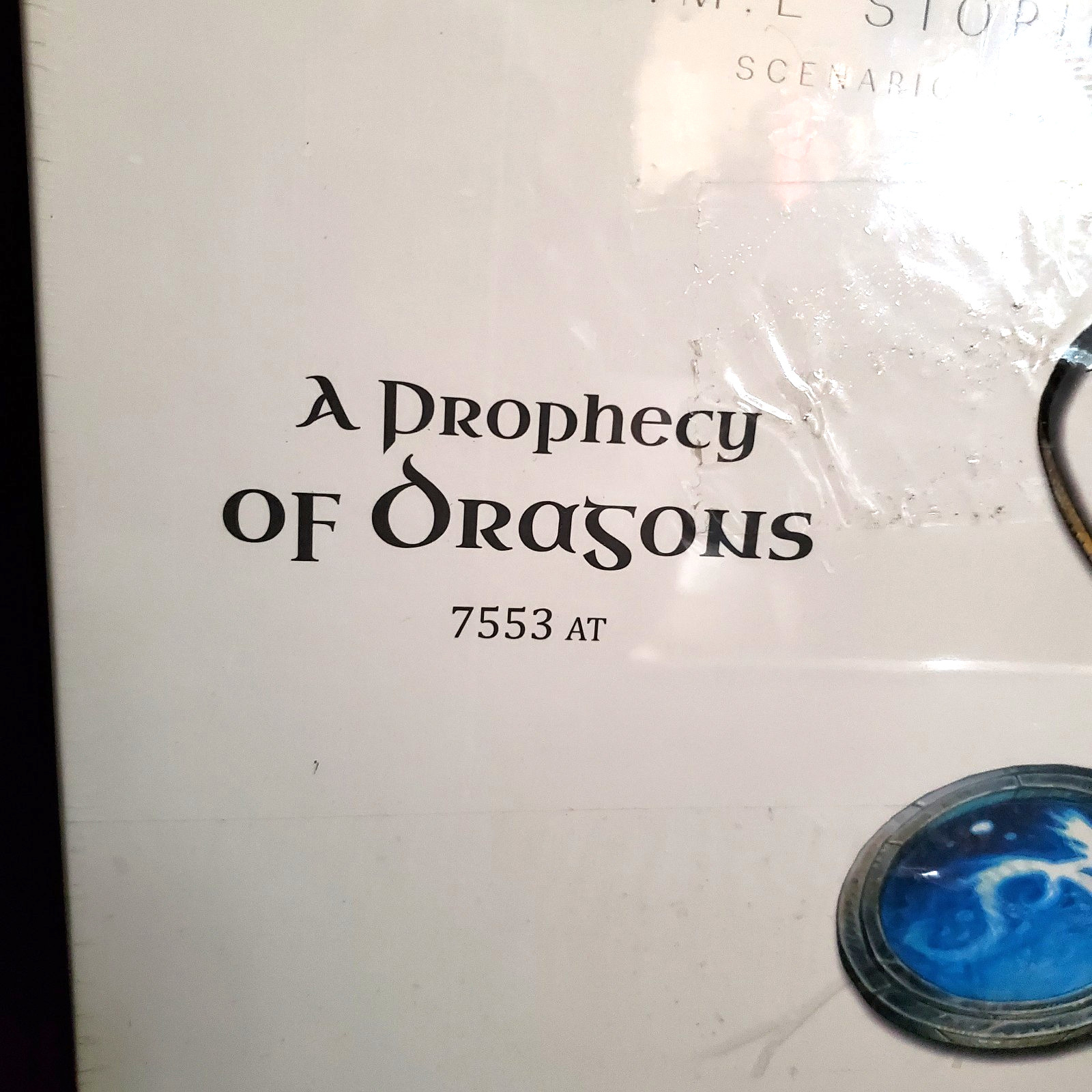 Time Stories A Prophecy of Dragons Board Game NEW SEALED