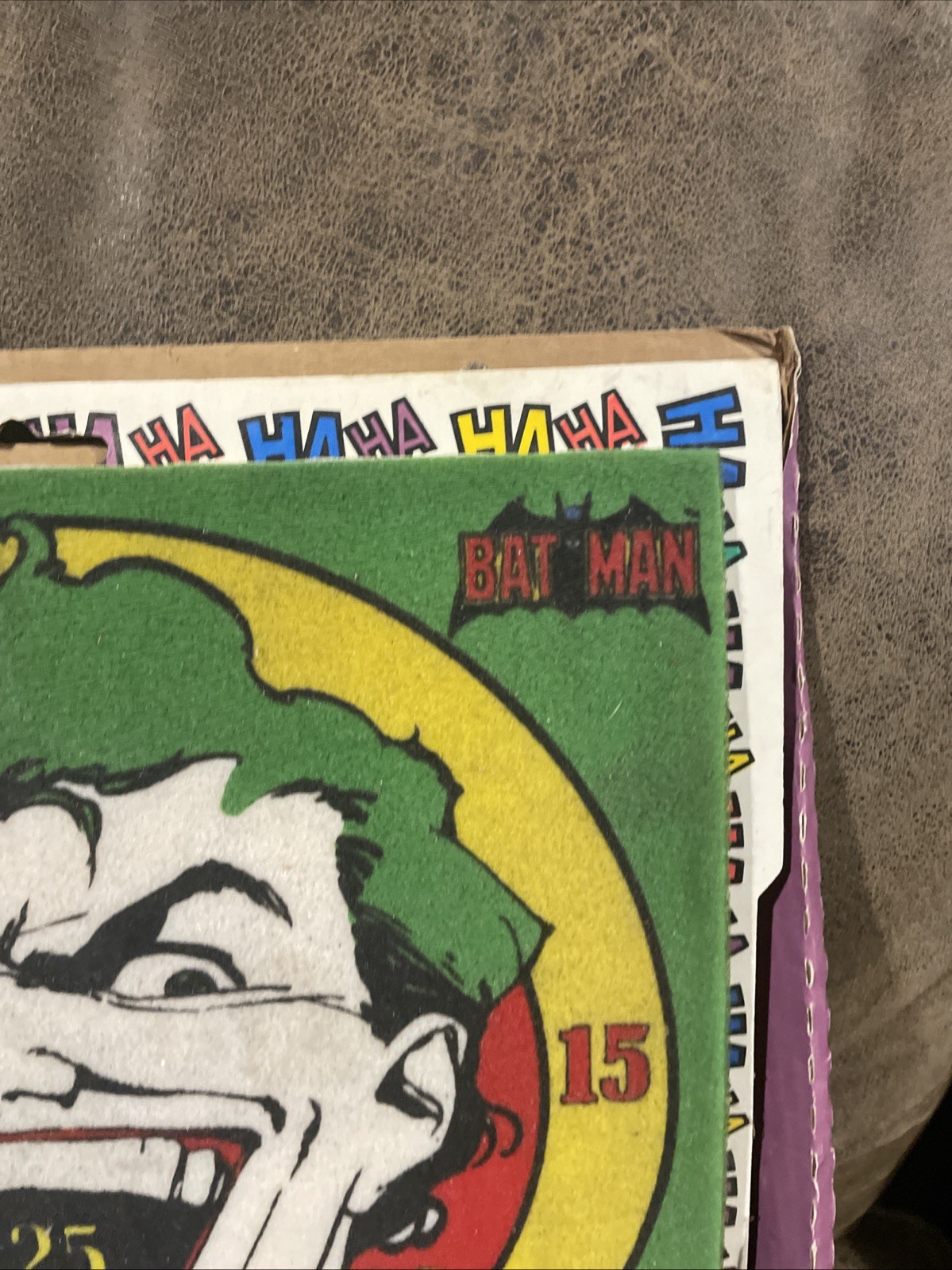 Vintage 1989 The Joker Fun Darts Game Spectra Star DC Comics 4501 Rare