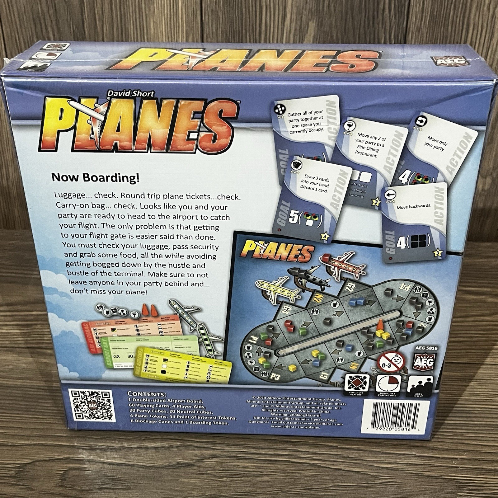Planes Board Game 2014 AEG Alderac Entertainment Group by David Short SEALED NEW