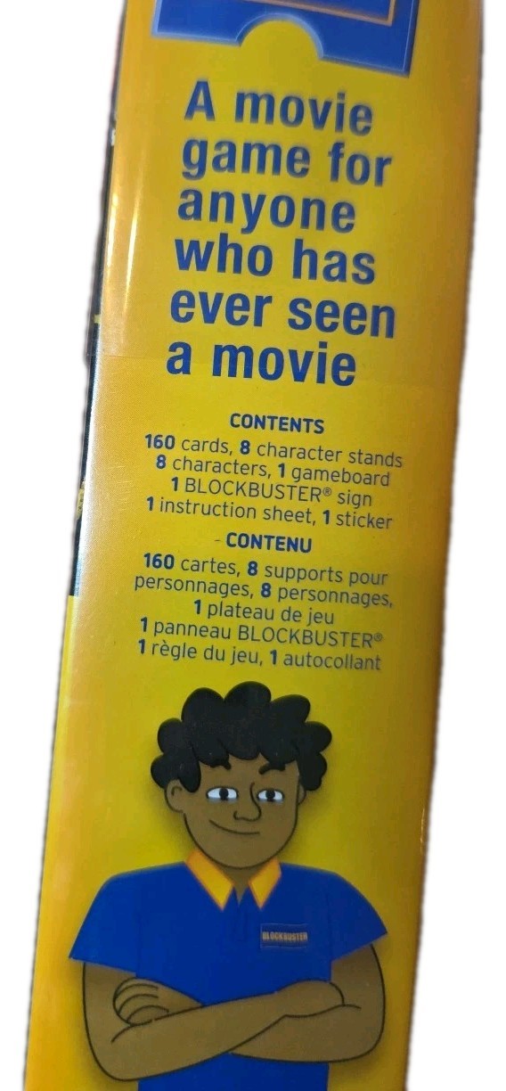 Blockbuster Party Game Movie Hero Charades Round Ages 12+ For 4+ Players Fun