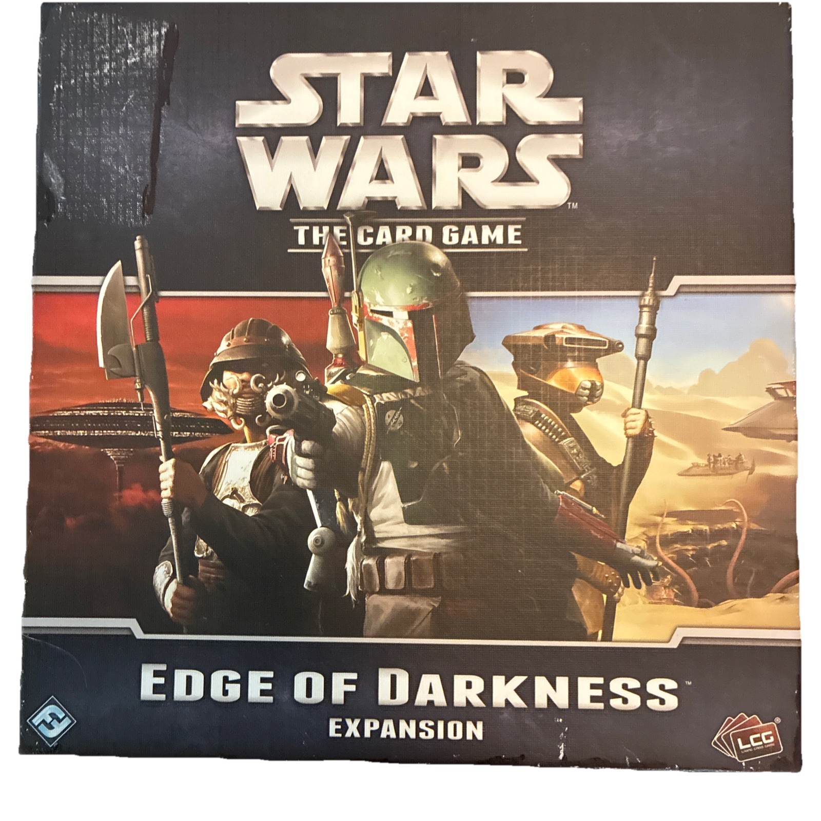 Star Wars The Card Game LCG Edge of Darkness Exp FG 2013 VG/EX
