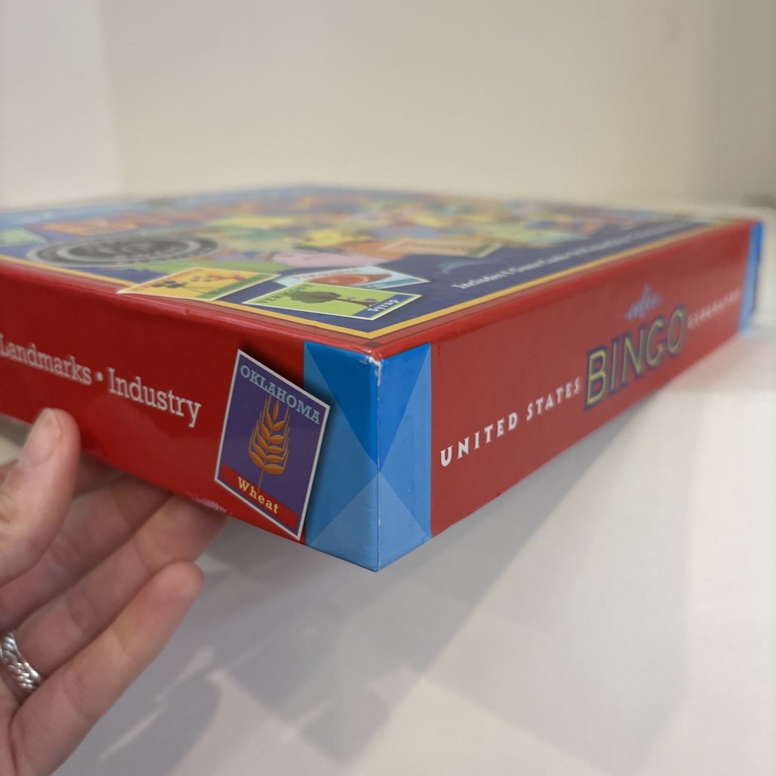 EEBOO United States Geography Bingo Board Game Special Edition