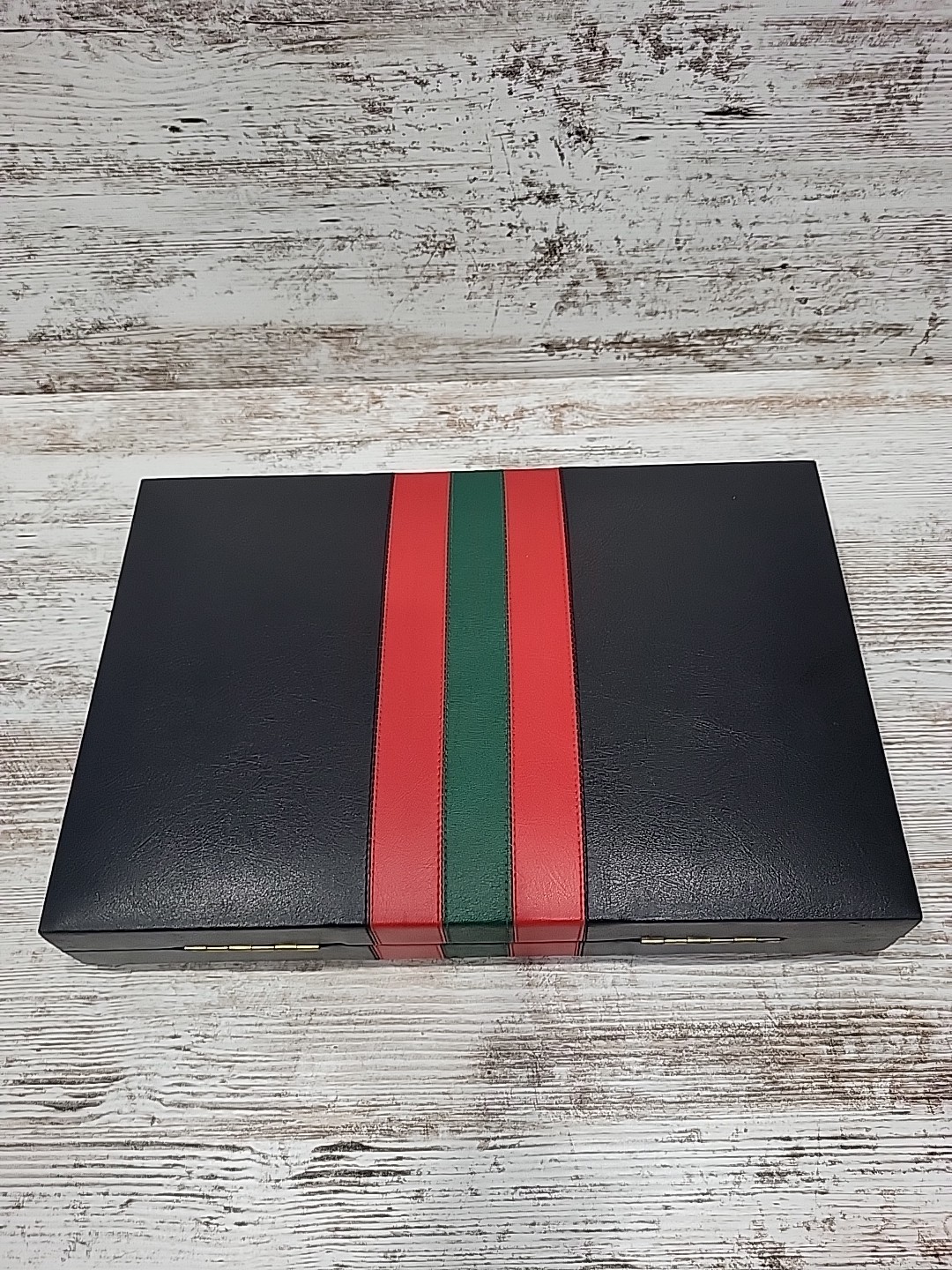 Vintage Reiss Backgammon Board Game Briefcase Set