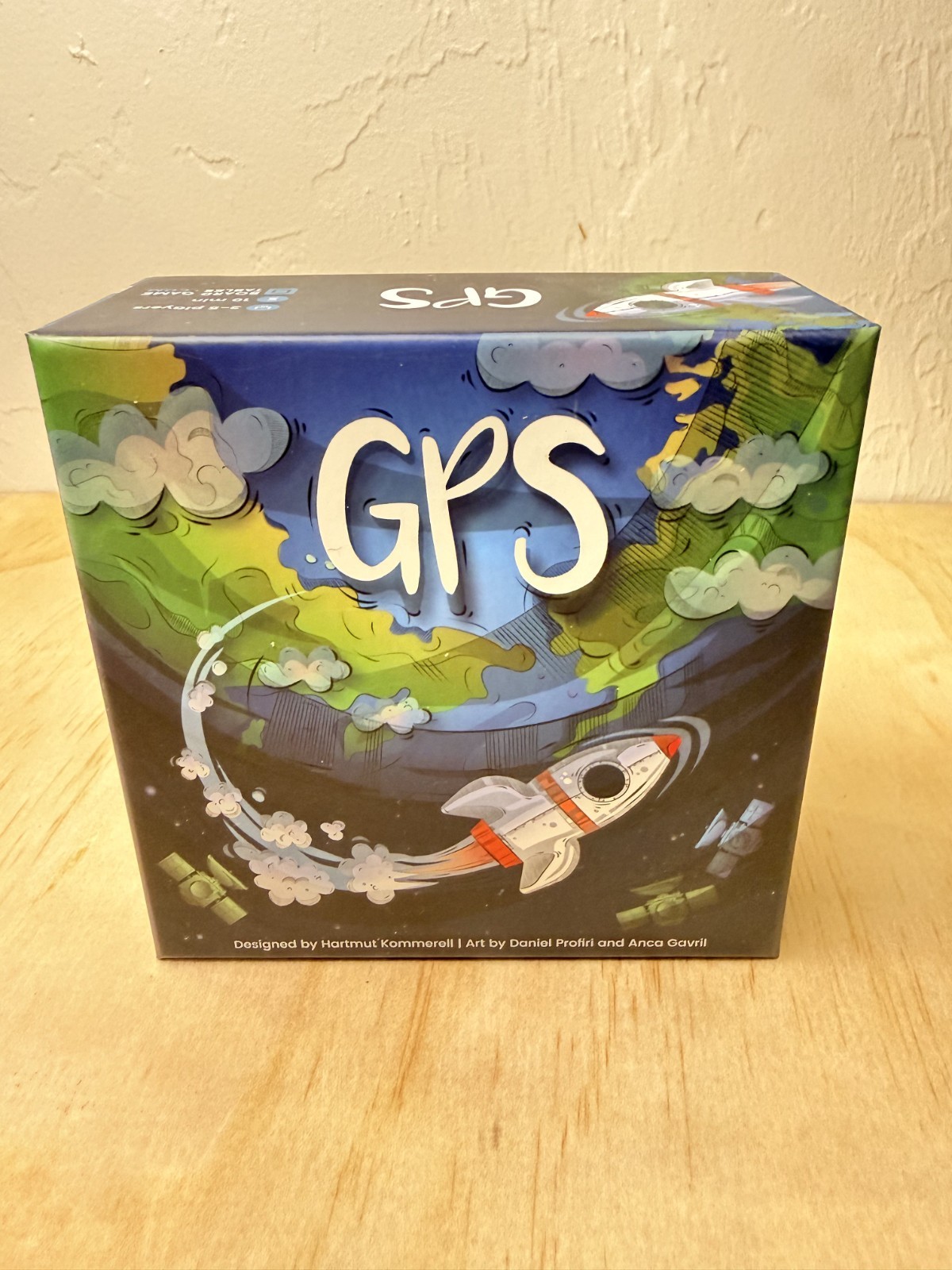 GPS Board Game Complete With Instructions 2-5 Players Ages 6+