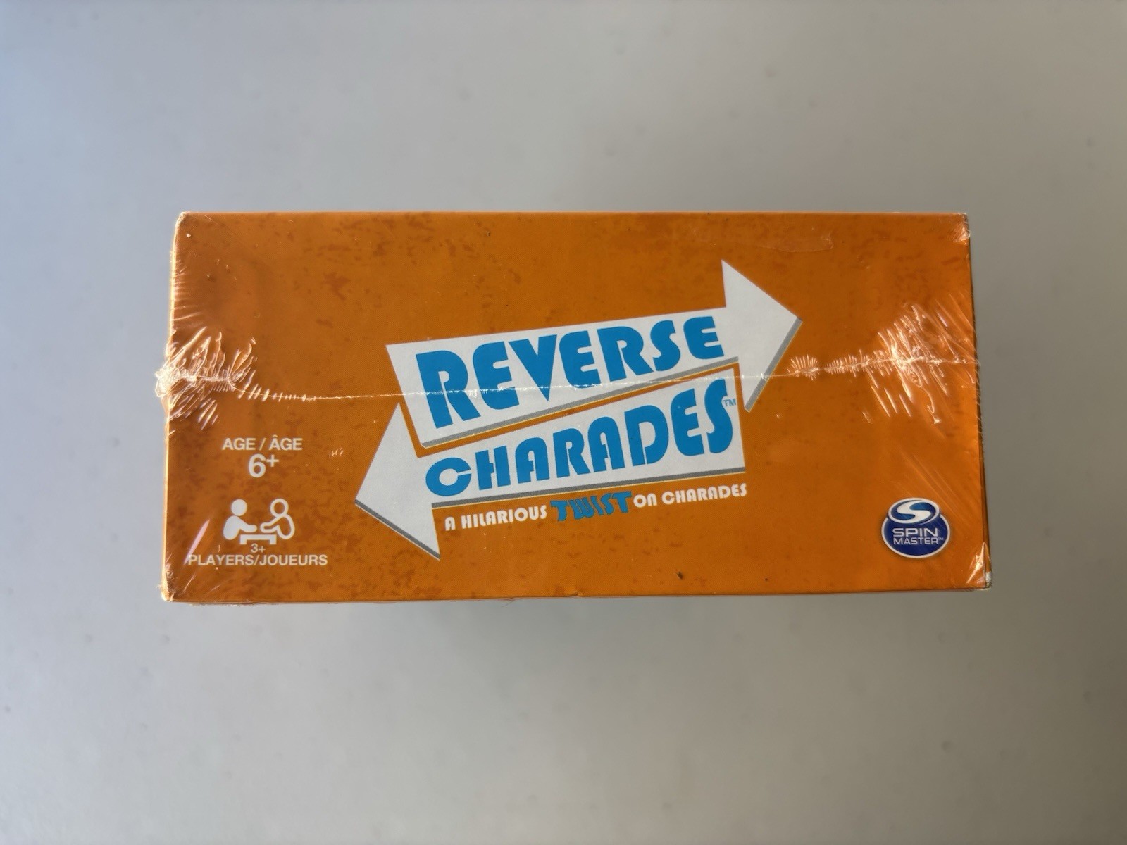 Spin Master Original Reverse Charades Card Game Party Game New Sealed