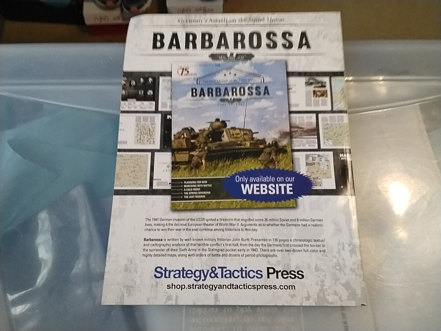 Decision Games Strategy & Tactics #302 w/Great Northern War Mag lau4