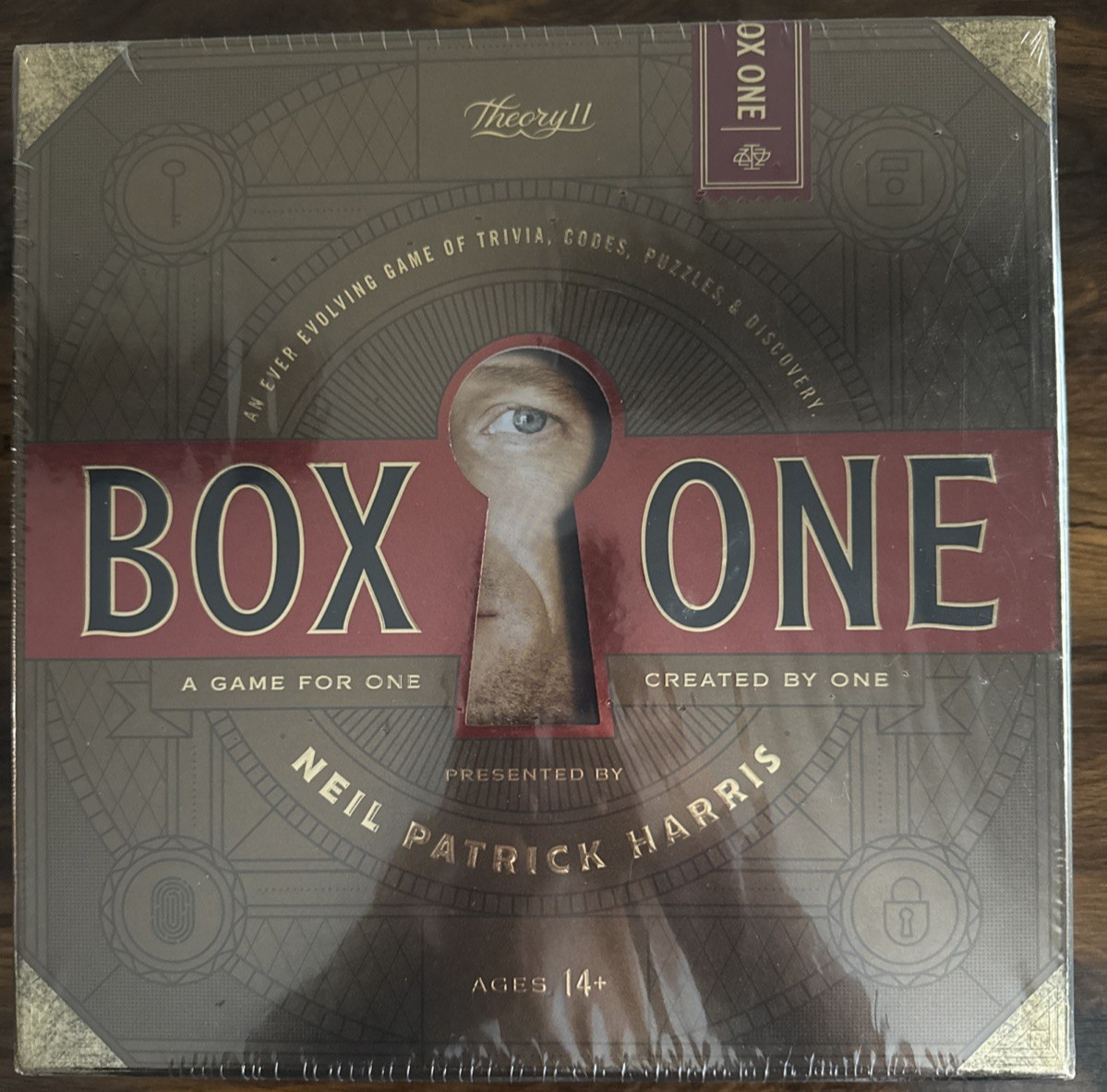 Box ONE by Neil Patrick Harris Board Game – Factory Sealed New – Theory11 Puzzle