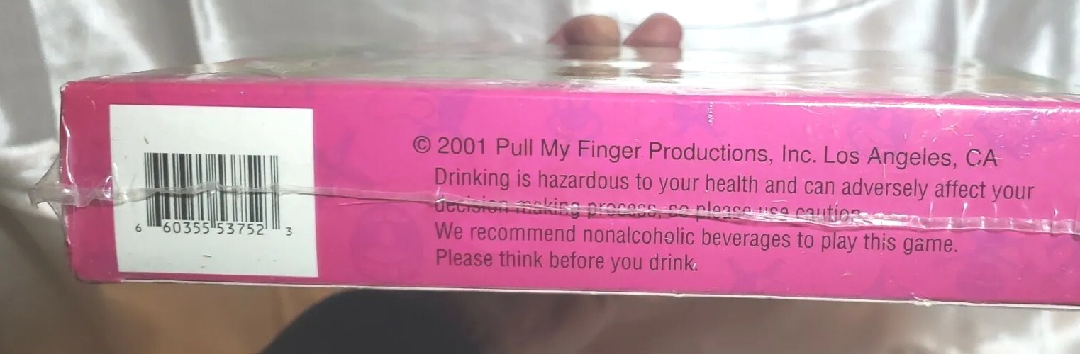Buzzerk the Outrageous Adult Drinking Game Sealed 2001 CD Disc and Puck