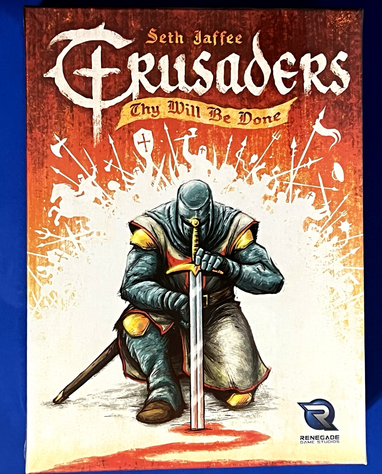 CRUSADERS -THY WILL BE DONE – BOARD GAME Renegade Games NEW SEALED